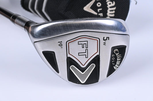 Left Hand Callaway FT #5 Wood / 19 Degree / Senior Flex Fujikura Fit-On E 160