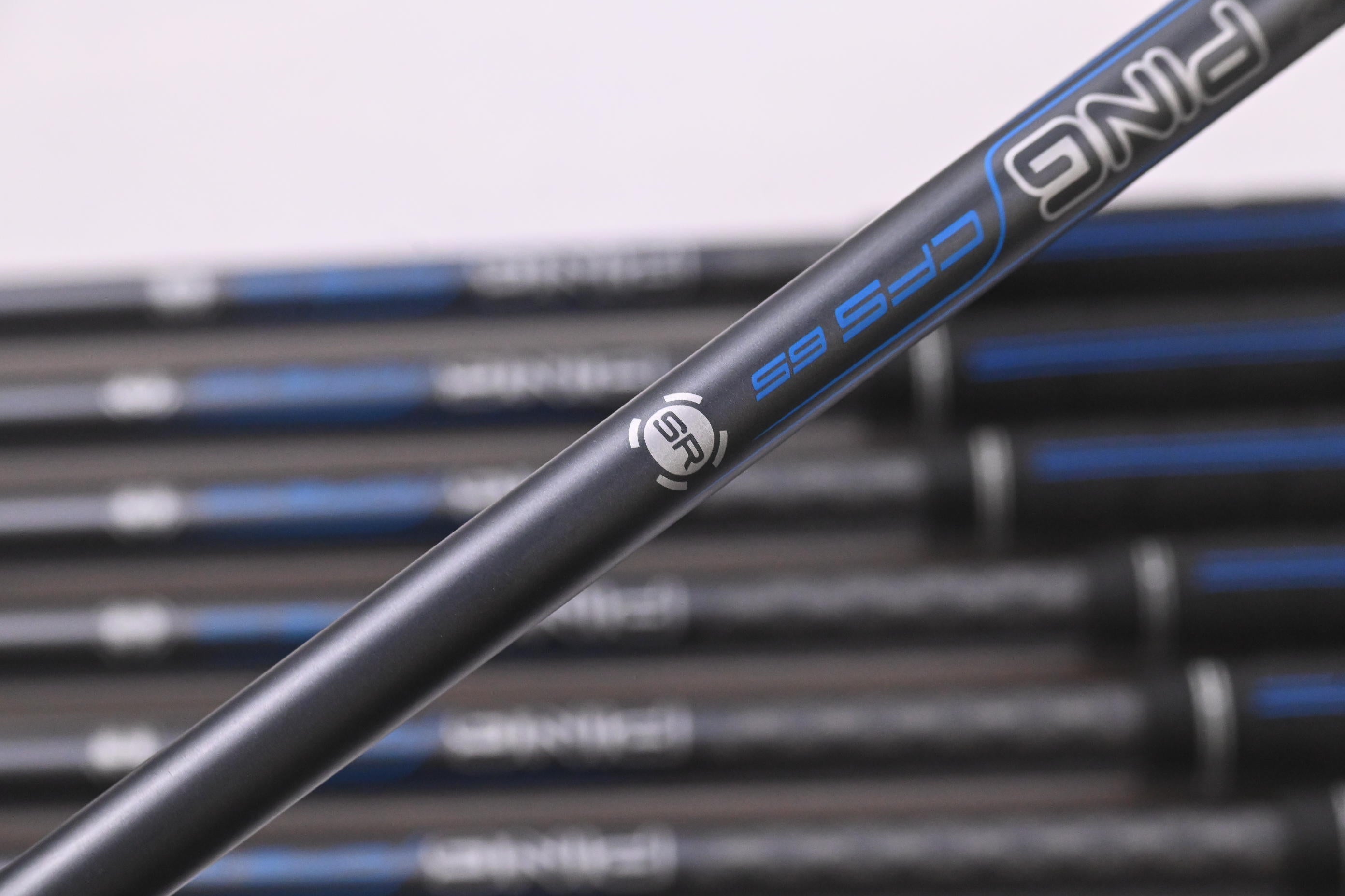 Ping Rhapsody 2015 Irons / 5-PW+GW+SW / Green Dot / Senior Flex Ping CFS 65