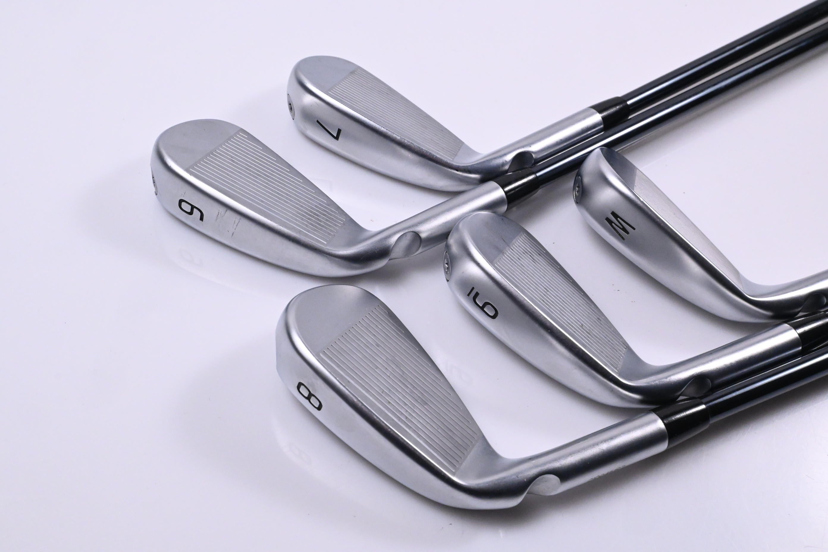 Ping i540 Irons / 6-PW / Black Dot / Regular Flex UST Recoil Dart 75 Shafts