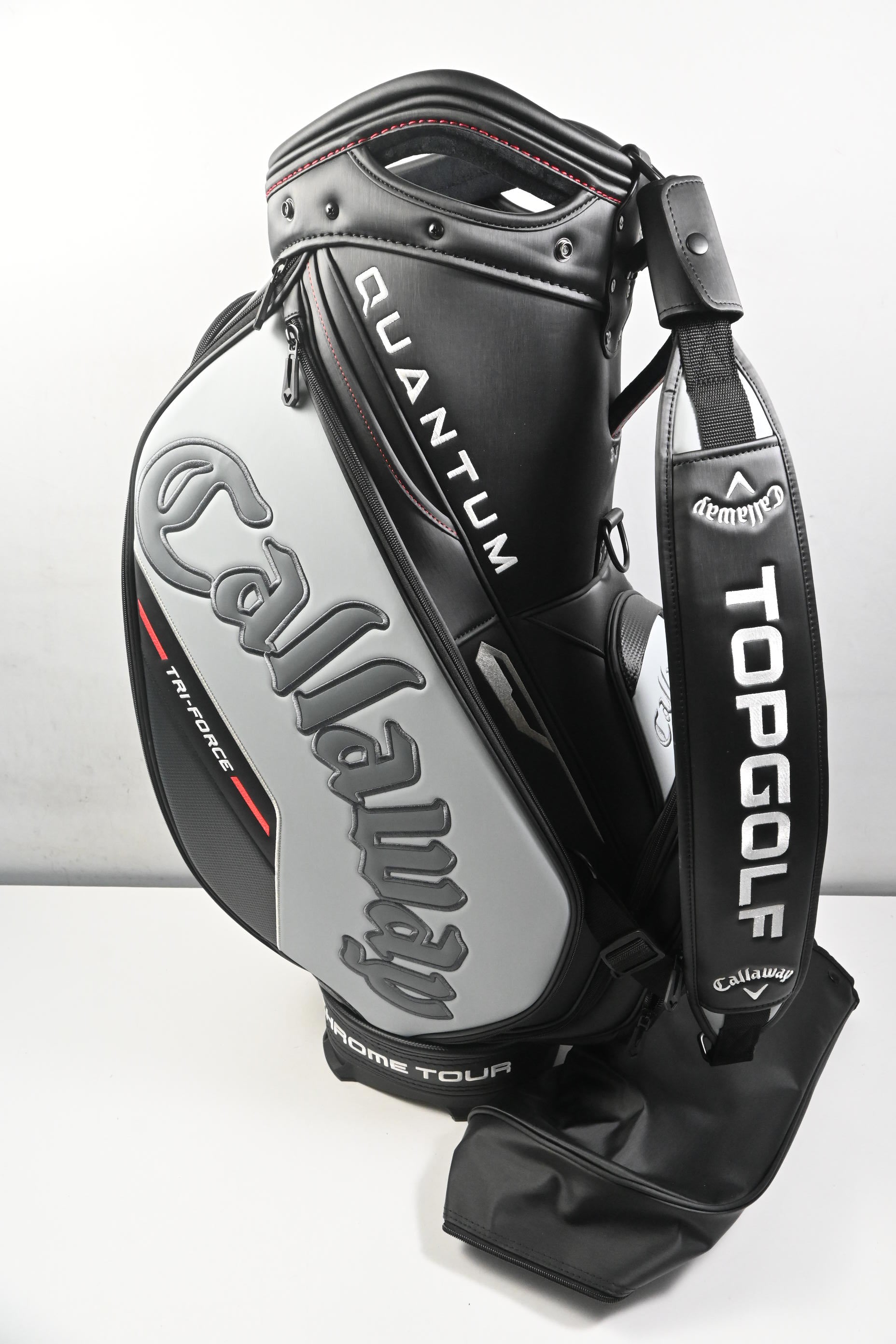 Callaway Quantum Tour Bag / 6-Way Divider / Black, Grey