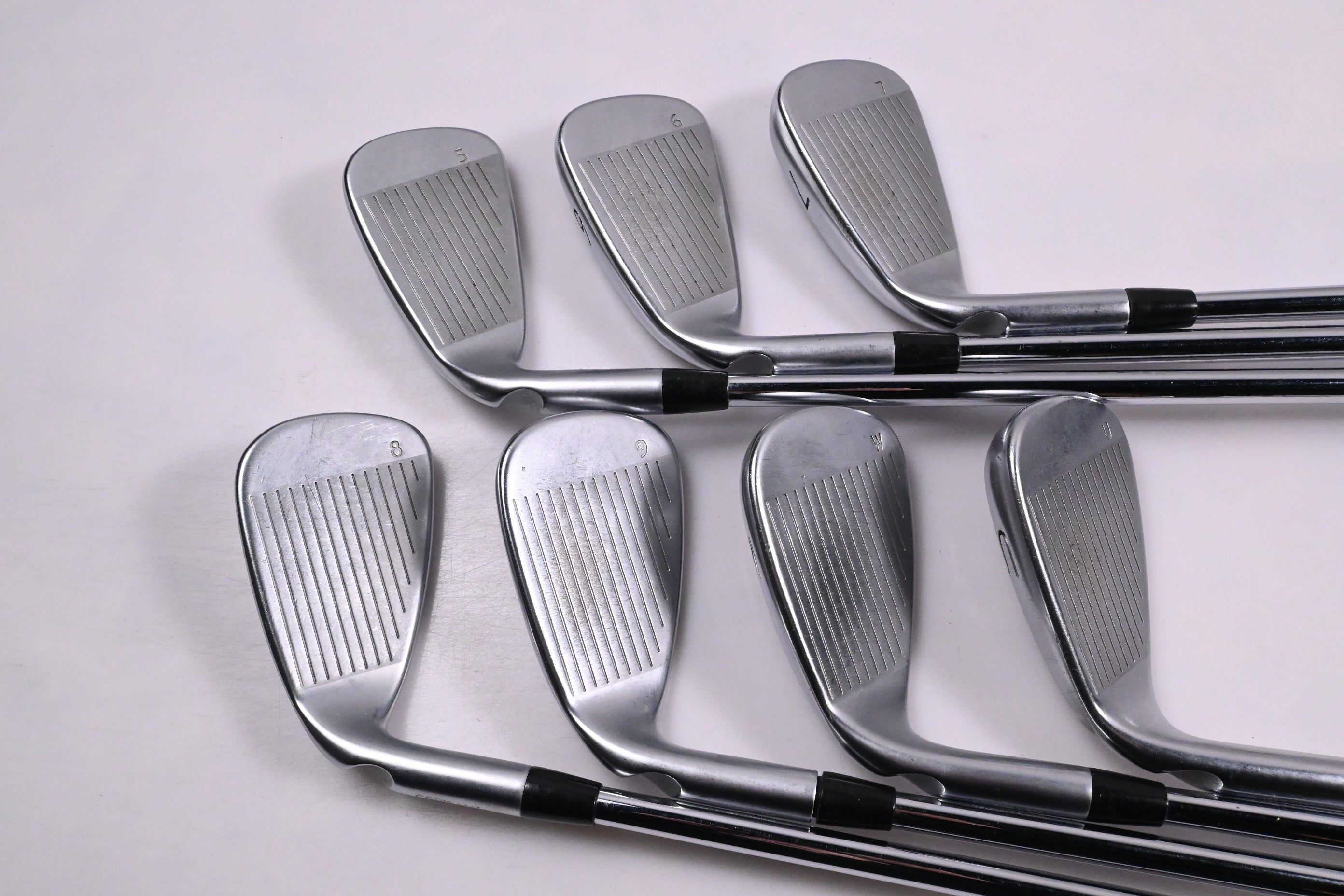 Ping G400 Irons / 5-PW+UW / Black Dot / Regular Flex Ping AWT 2.0 Shafts