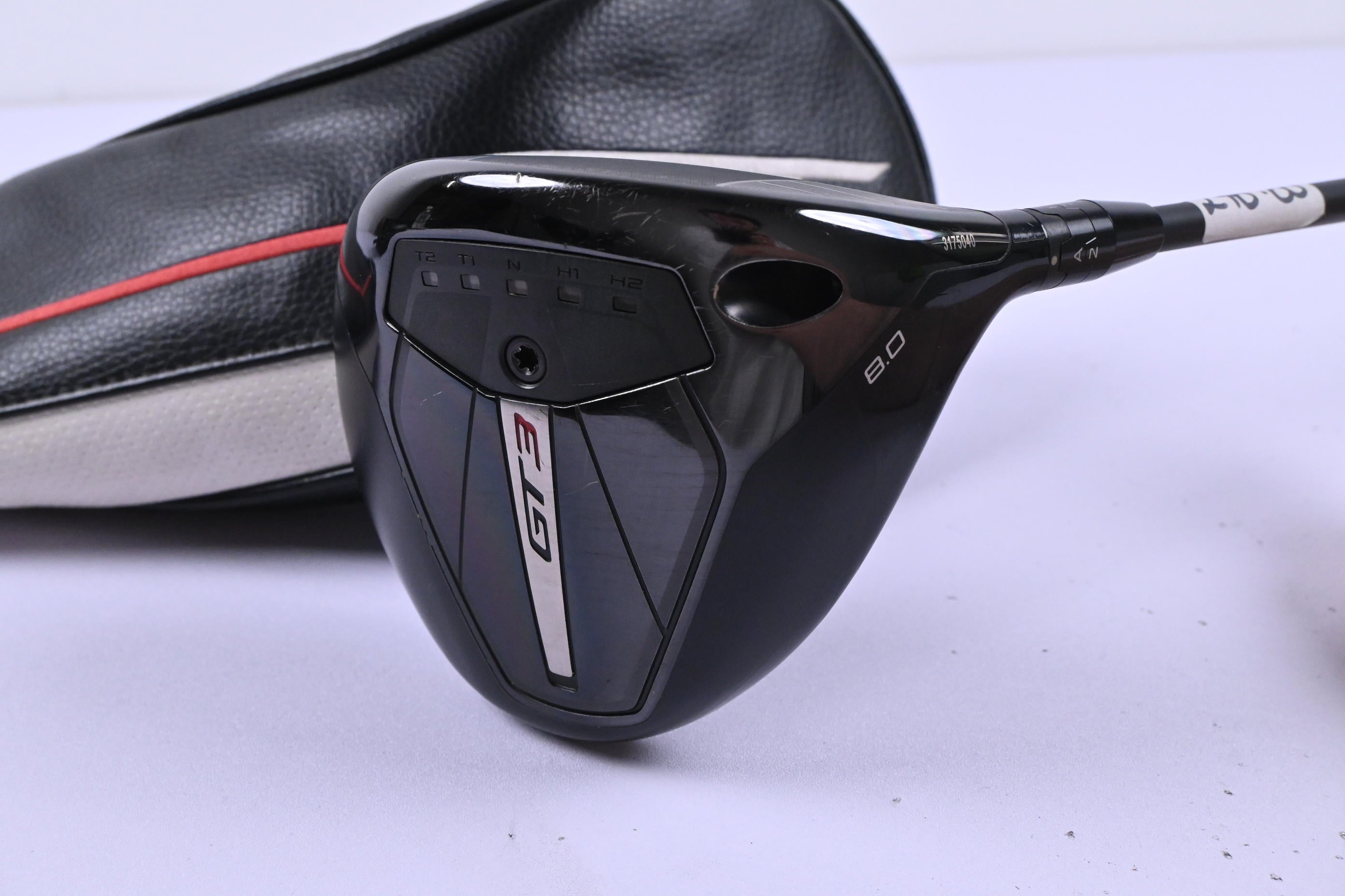 Titleist GT3 Driver / 8 Degree / Stiff Flex HZRDUS Gen5 Black 60 Shaft