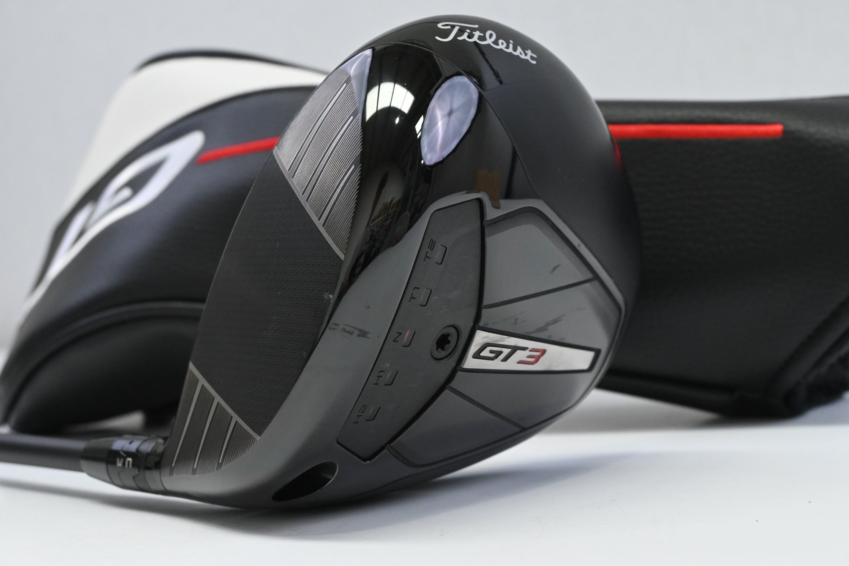 Left Hand Titleist GT3 Driver / 10 Degree / X-Flex HZRDUS Gen5 Black 60 Shaft
