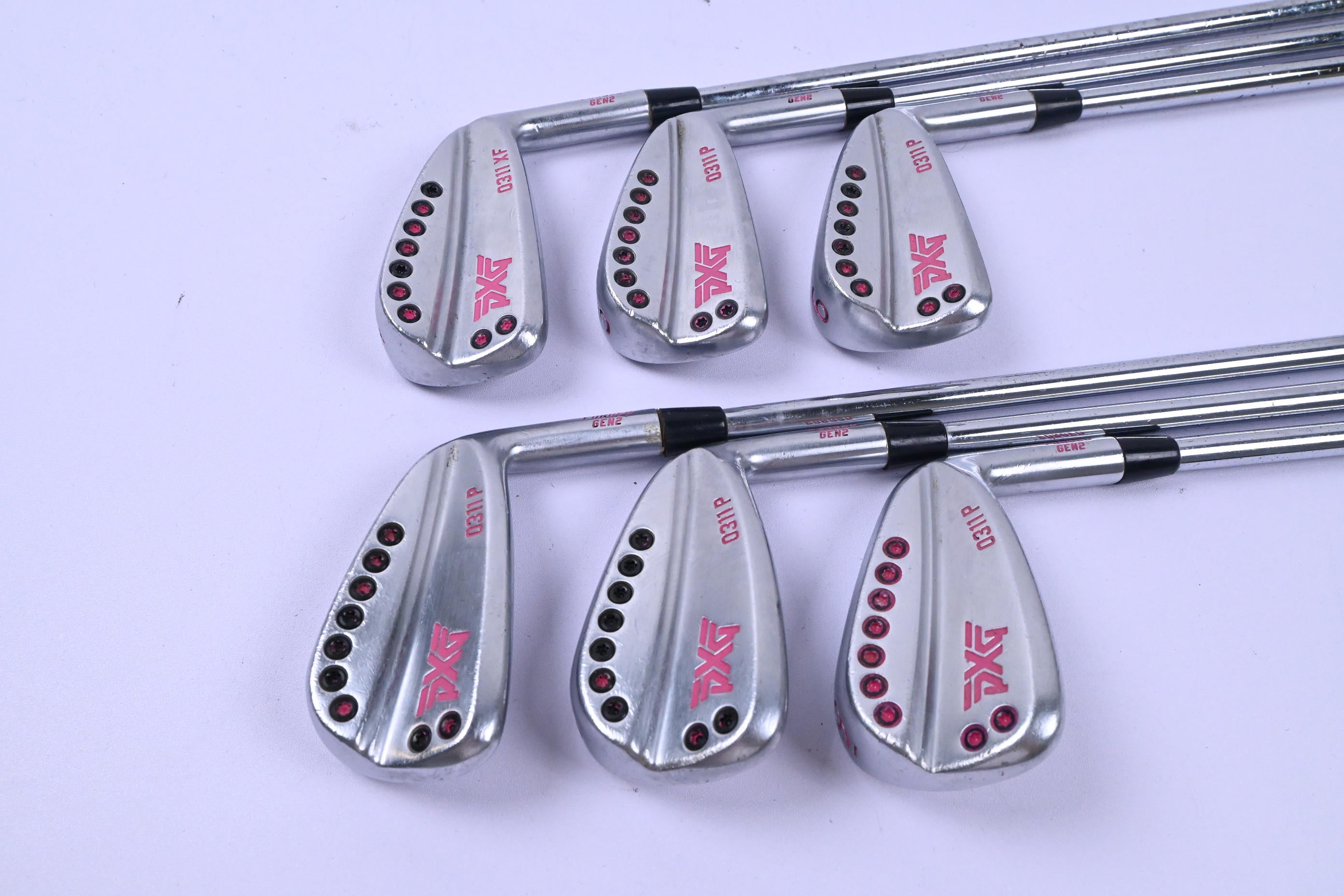 PXG 0311 P Gen2 Irons / 4-9i / X-Flex Project X LZ 125 Shafts