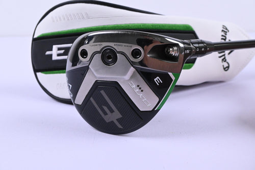 Callaway Elyte Triple Diamond #3 Wood / 15 Degree / Stiff Flex Kai'li Blue 70 Shaft