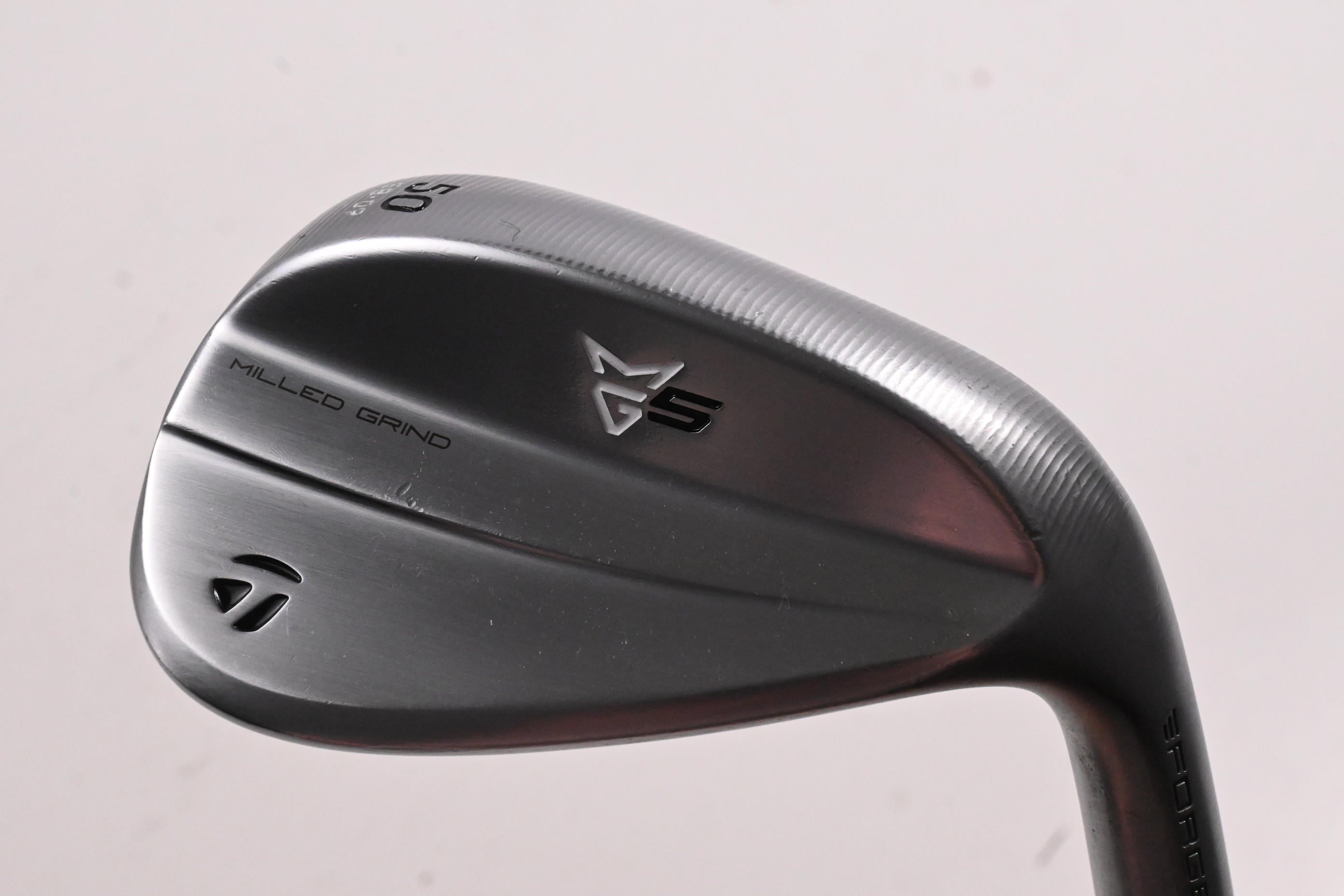 Taylormade Milled Grind 5 Gap Wedge / 50 Degree / Stiff Flex KBS HI-REV 2.0 125