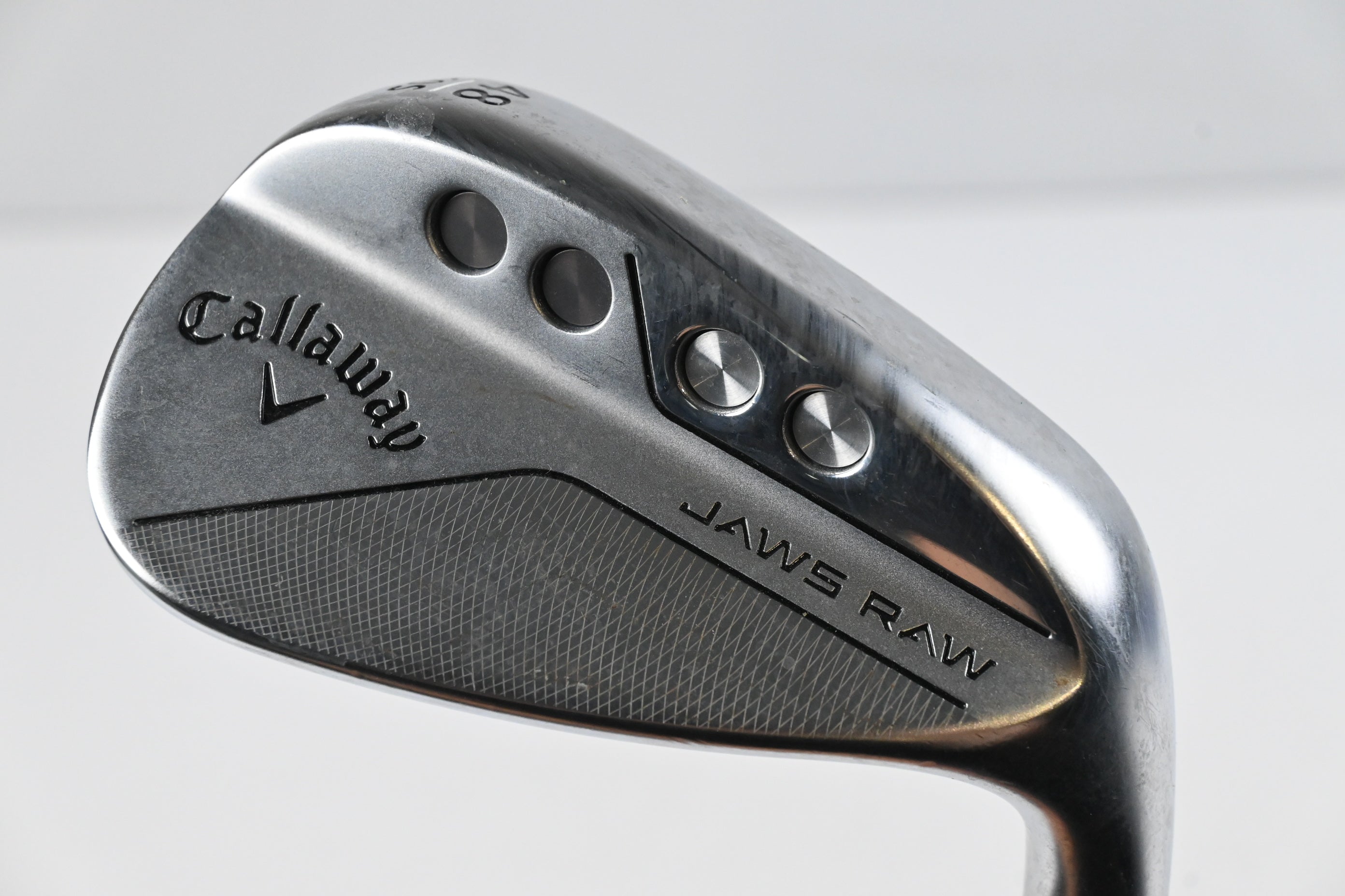 Callaway Jaws Raw Pitching Wedge / 48 Degree / Wedge Flex Dynamic Gold Spinner