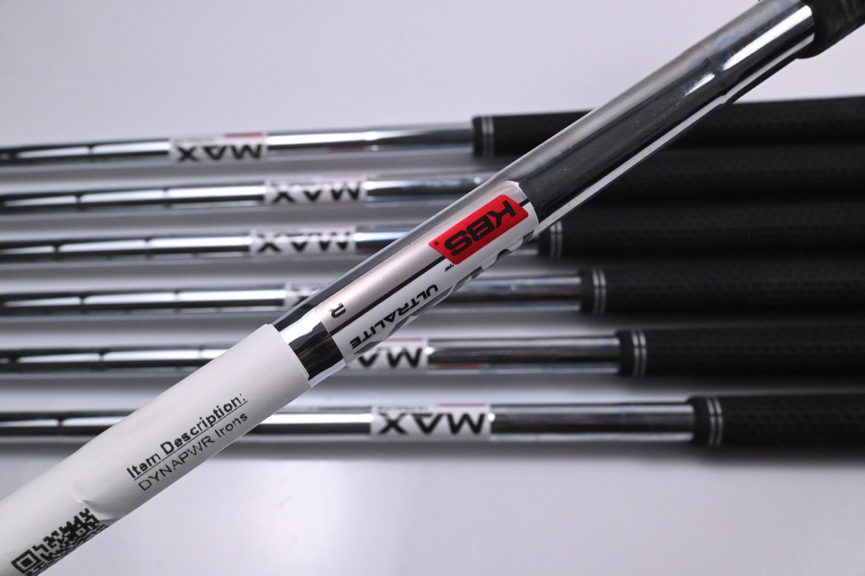 Wilson DYNAPWR Irons / 5-PW+GW / Regular Flex KBS MAX UltraLite Shafts