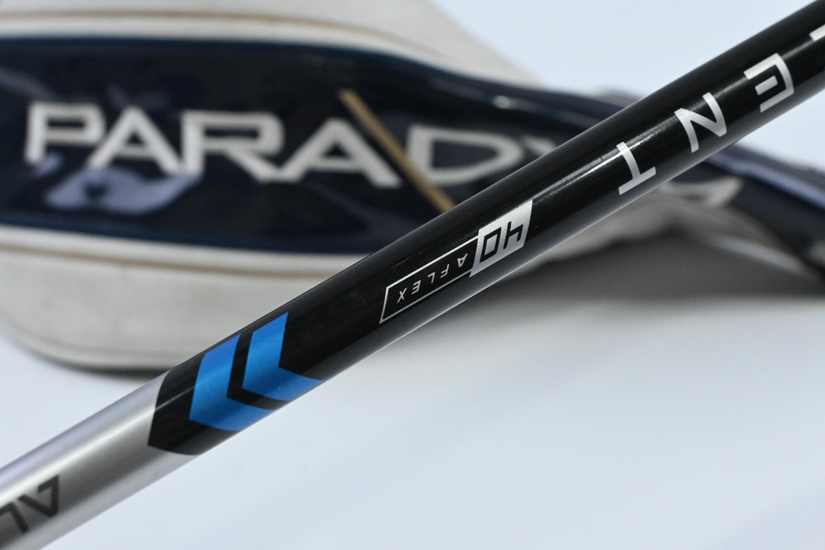 Callaway Paradym X Driver / 12 Degree / Senior Flex Aldila Ascent PL 40 Shaft