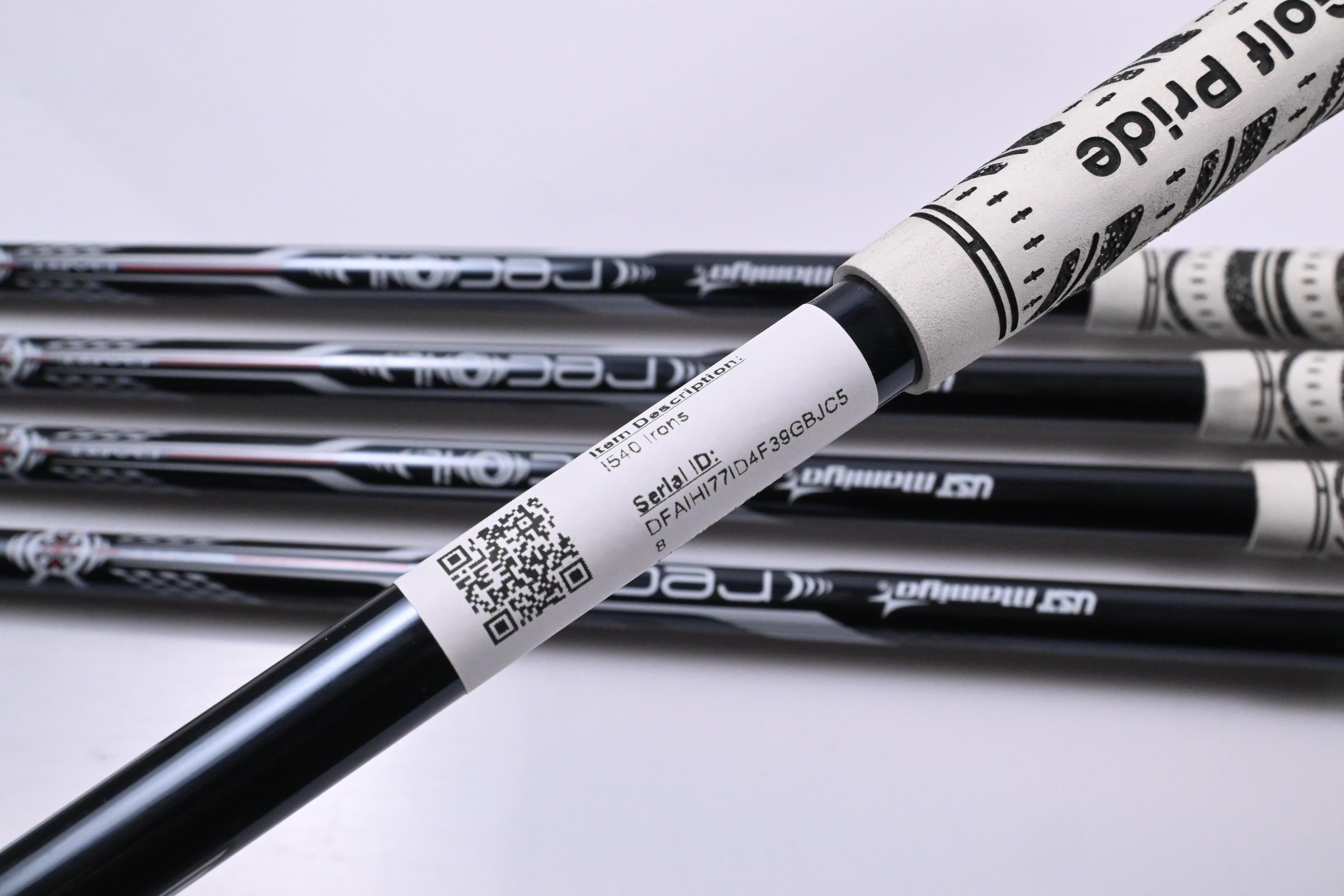 Ping i540 Irons / 6-PW / Black Dot / Regular Flex UST Recoil Dart 75 Shafts