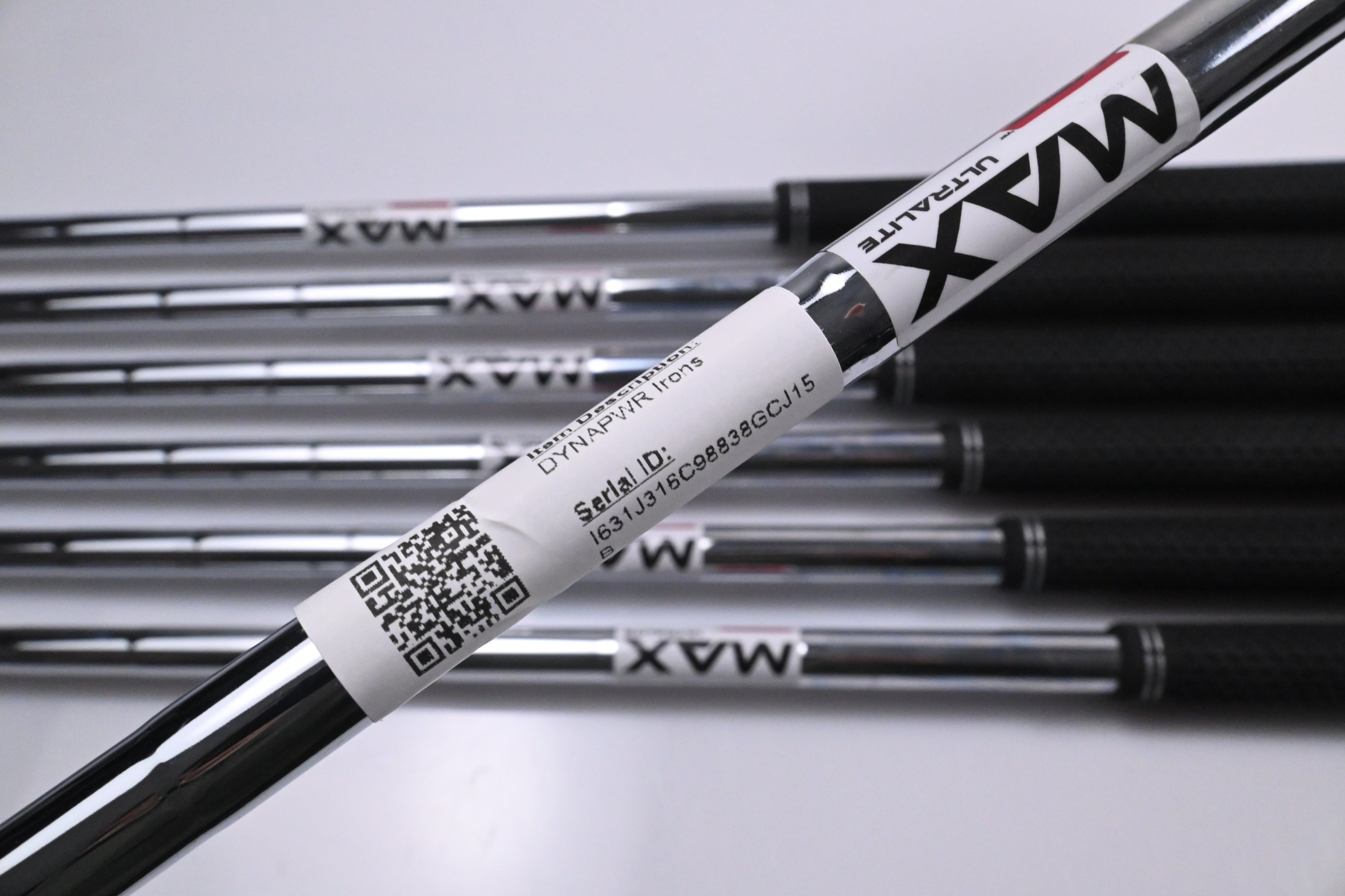 Wilson DYNAPWR Irons / 5-PW+GW / Regular Flex KBS MAX UltraLite Shafts