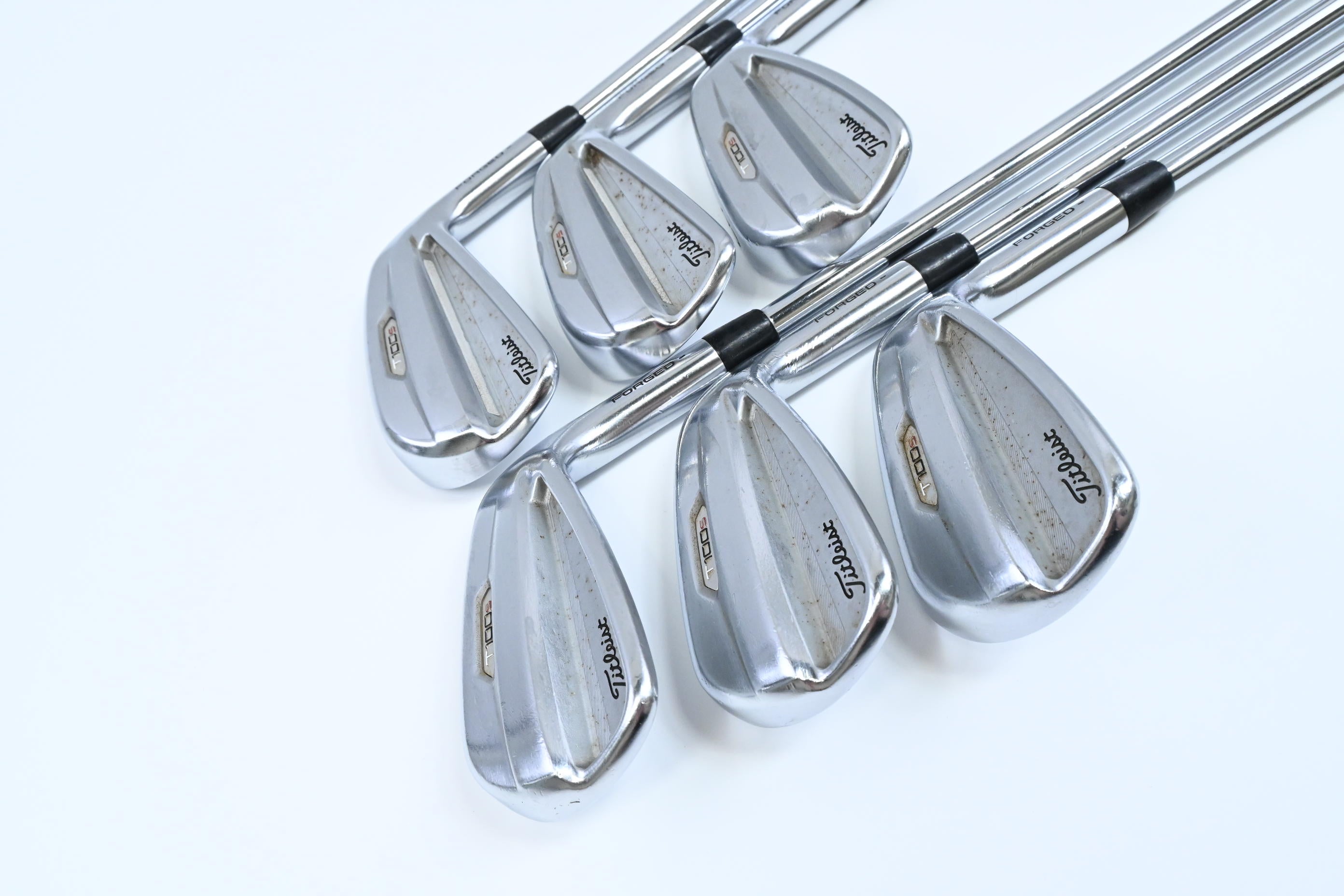 Titleist T100.S 2021 Irons / 6-PW+48° / Stiff Flex AMT Black S300 Shafts