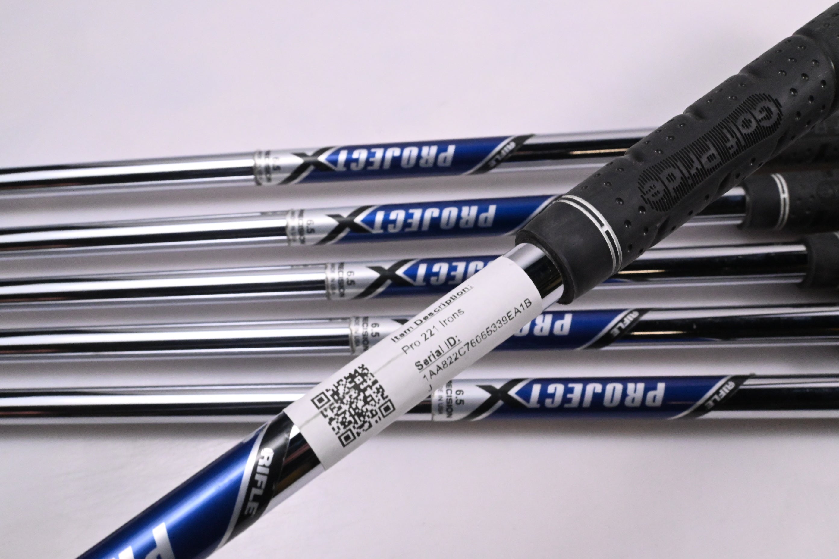 Mizuno Pro 221 Irons / 5-PW / X-Flex Project X Shafts