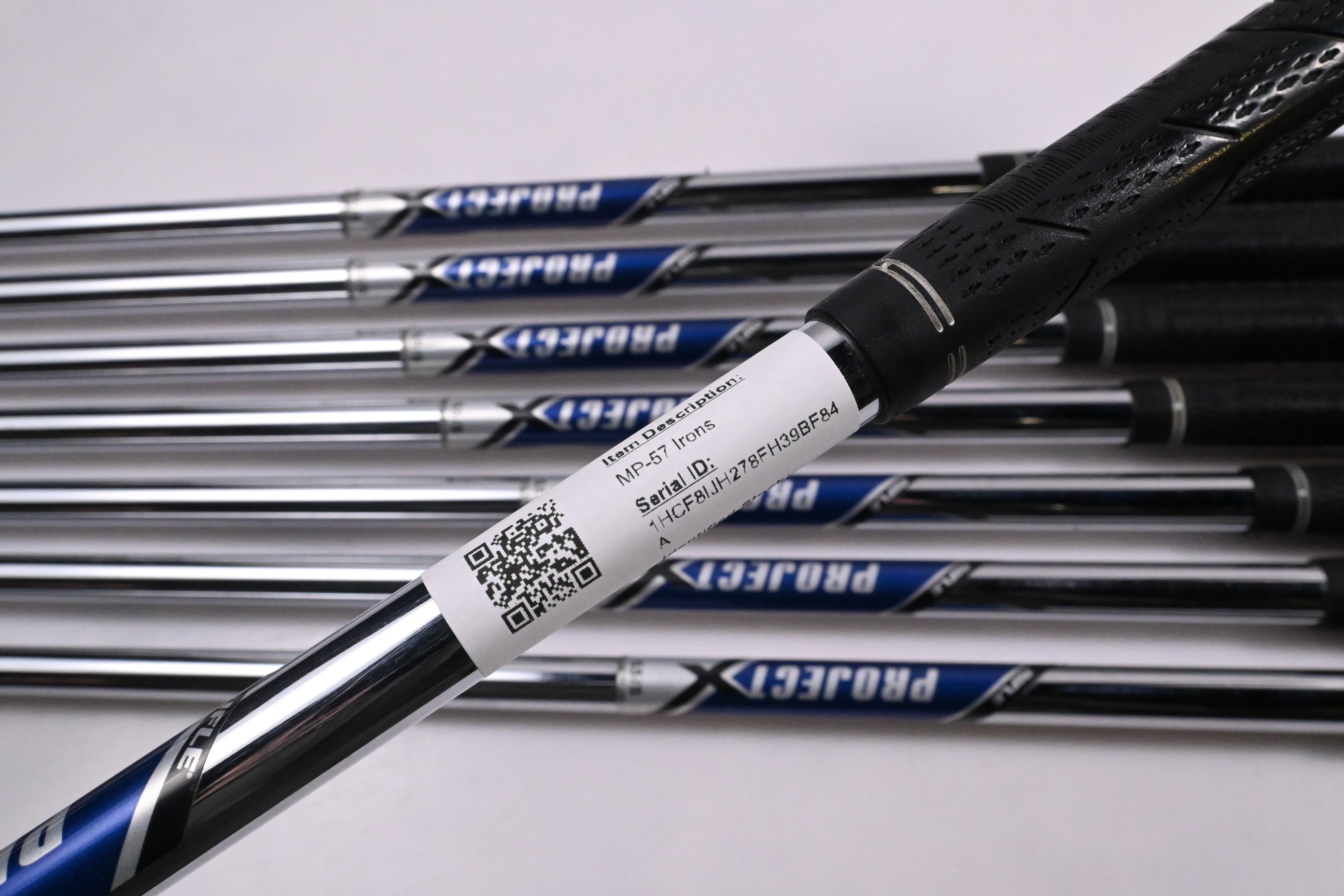 Mizuno MP-57 Irons / 3-PW / Stiff Flex Project X Shafts