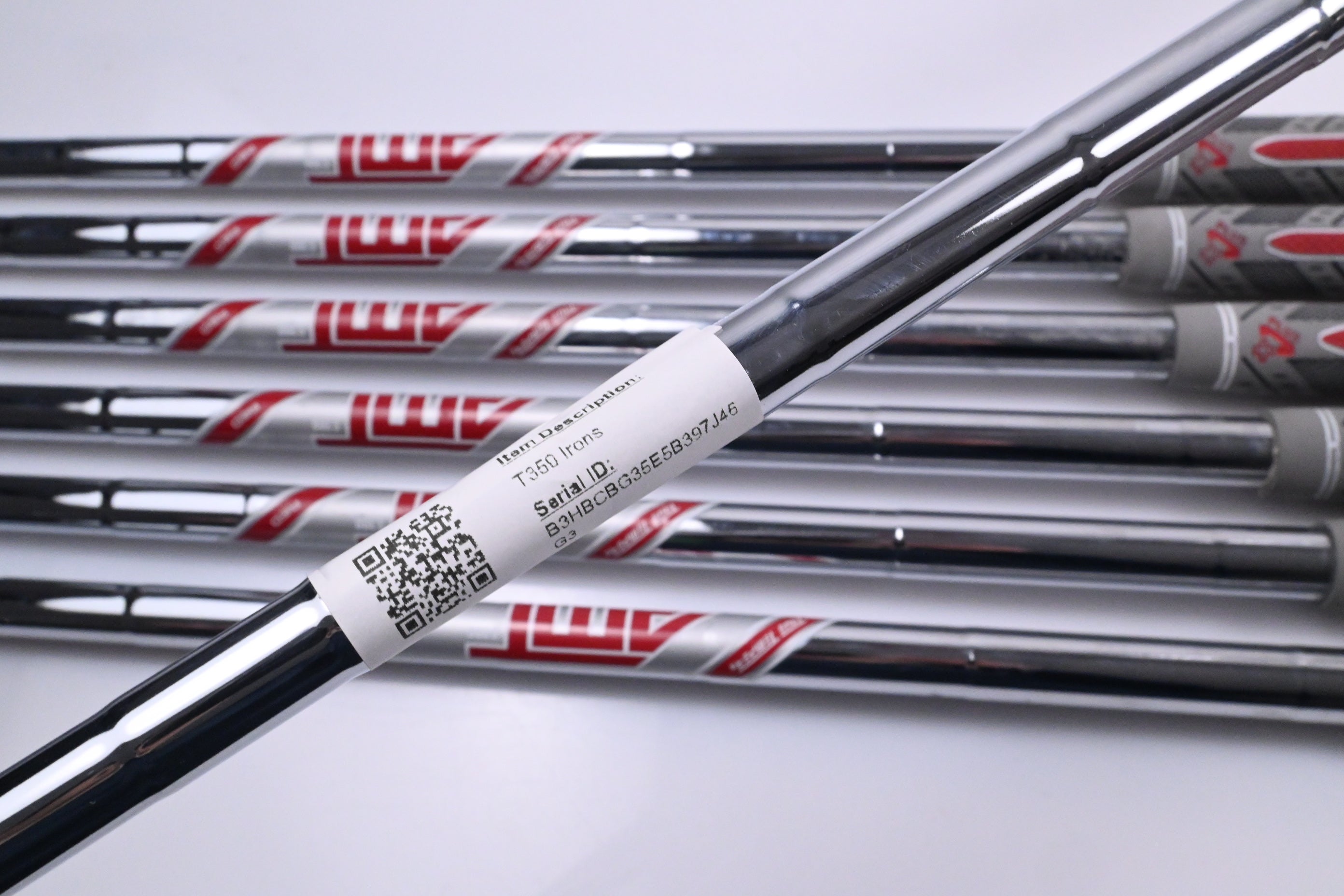 Titleist T350 Irons / 5-PW+48° / Stiff Flex AMT Red S300 Shafts