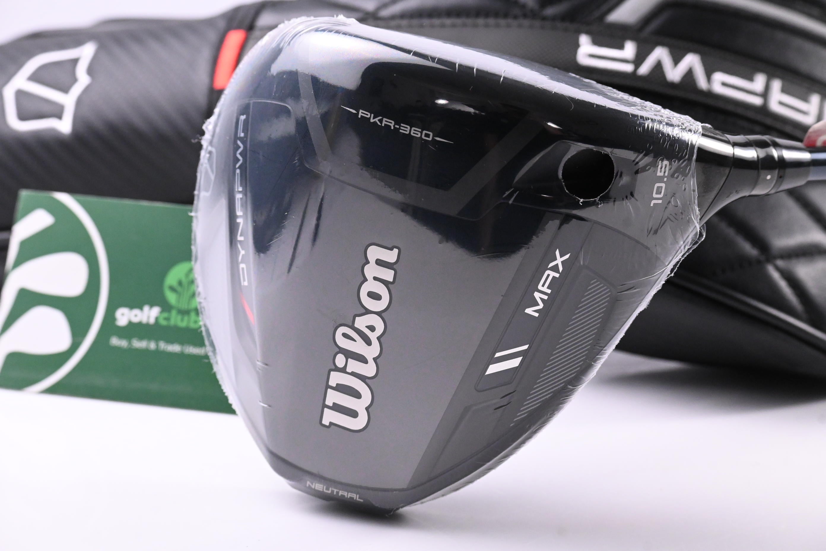 Wilson DYNAPWR Max 2025 Driver / 10.5 Degree / Regular Flex UST LinQ Red 5 M40X