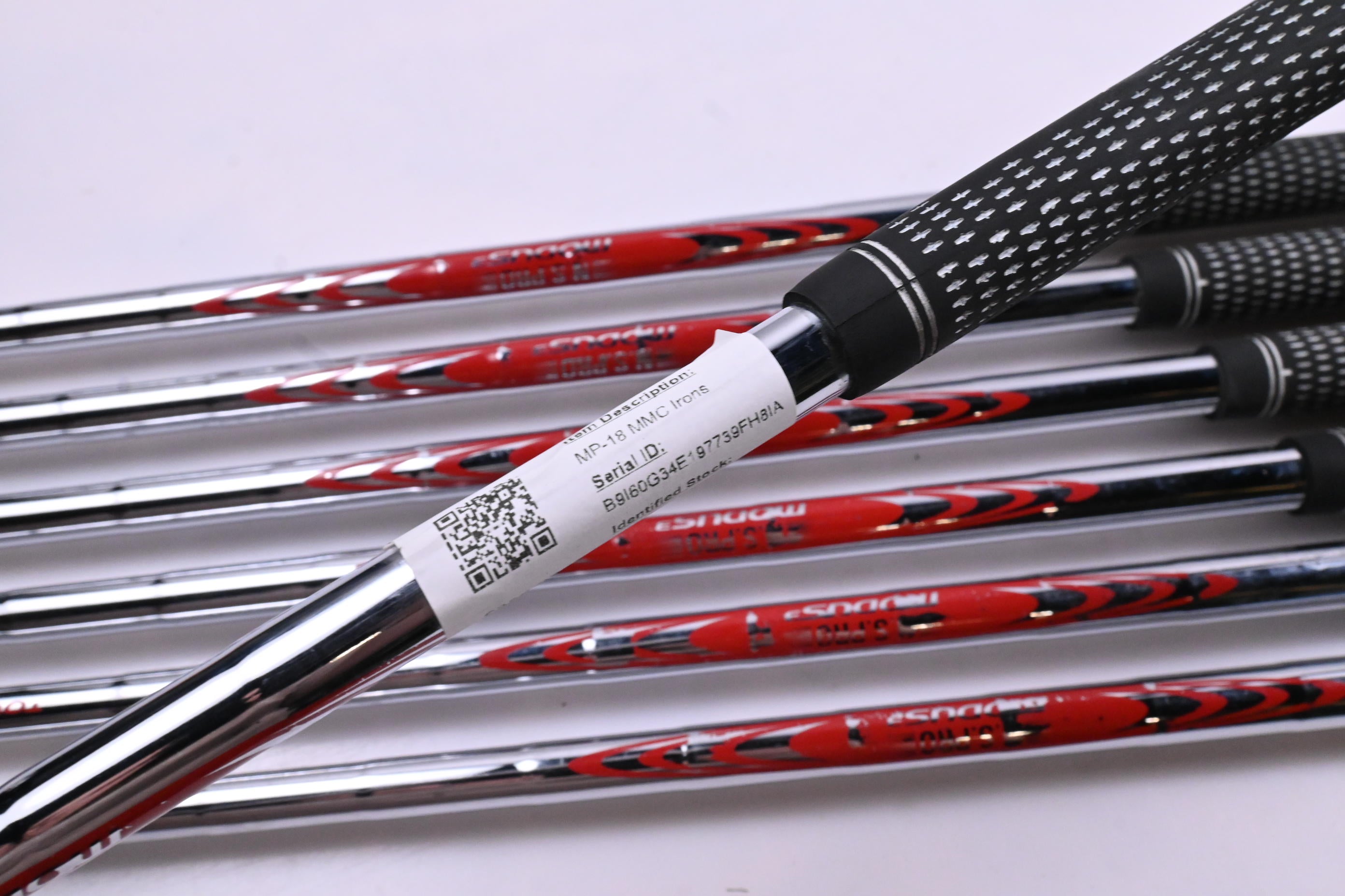 Mizuno MP-18 MMC Irons / 4-PW / Stiff Flex N.S.Pro Modus³ Tour 120 Shafts
