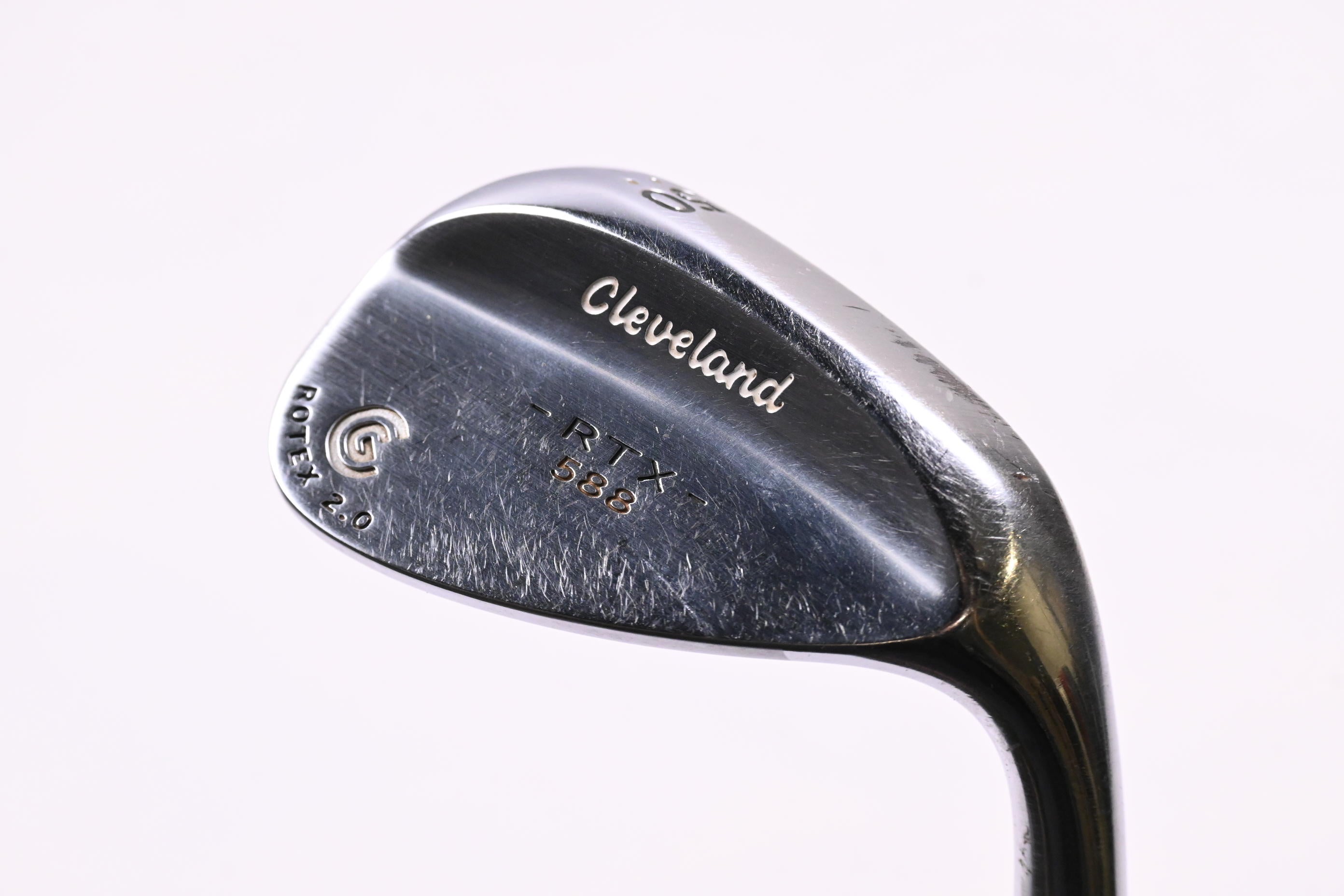 Cleveland 588 RTX 2.0 Gap Wedge / 50 Degree / Wedge Flex Steel Shaft