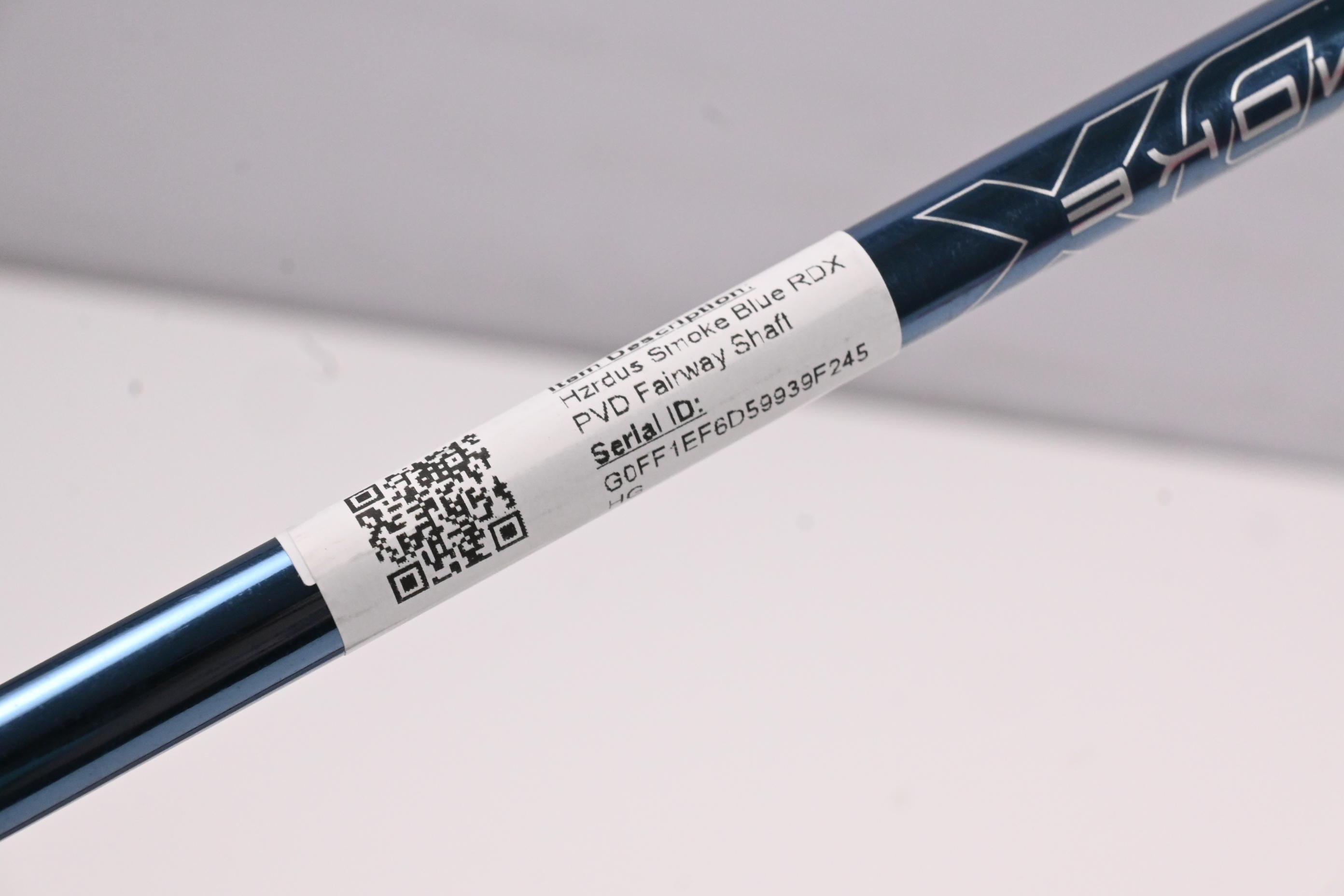 Project X HZRDUS RDX Smoke Blue PVD 70 Fairway Shaft / X-Flex / Taylormade