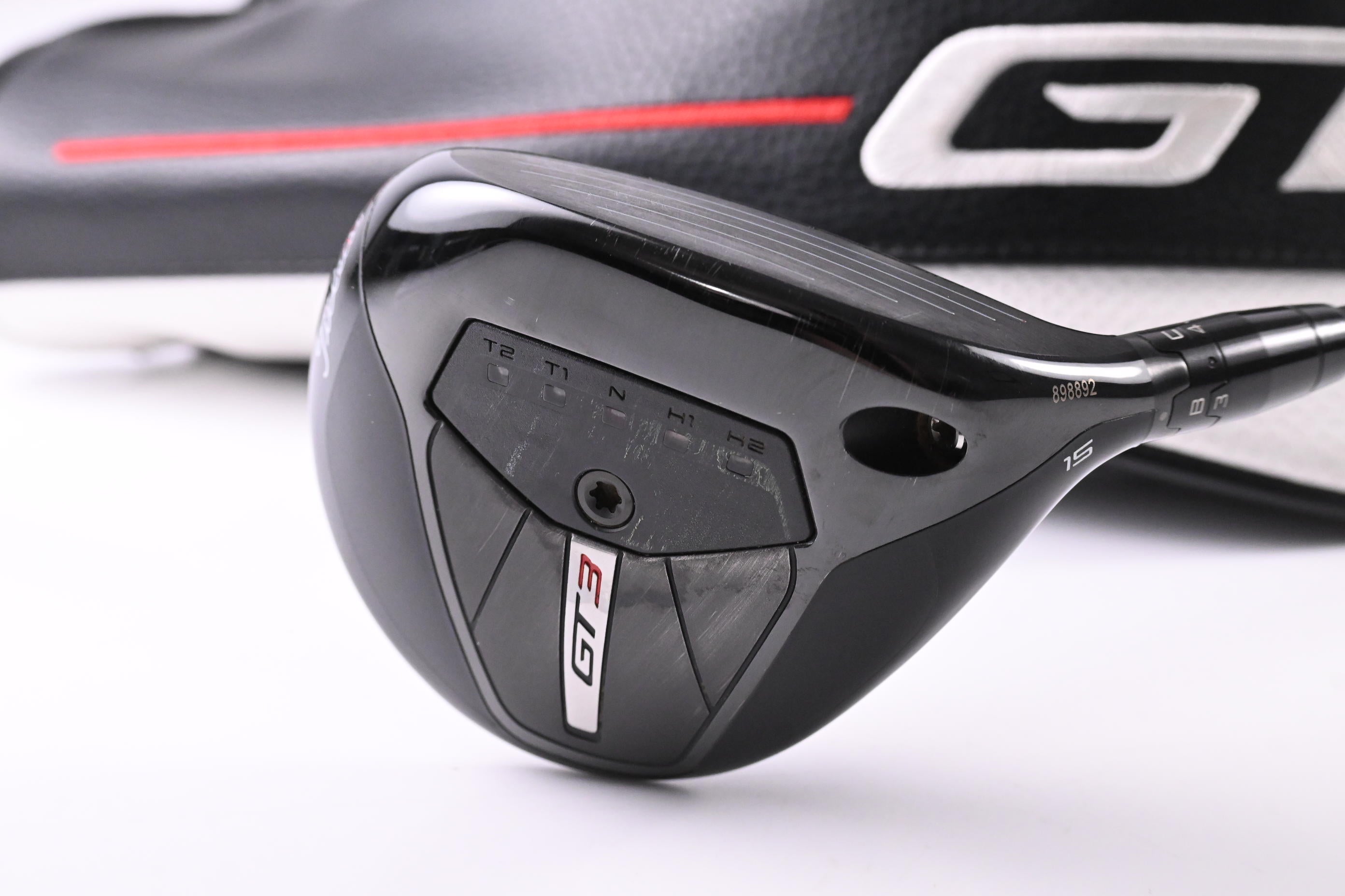 Titleist GT3 #3 Wood / 15 Degree / Stiff Flex HZRDUS Black 60 Shaft
