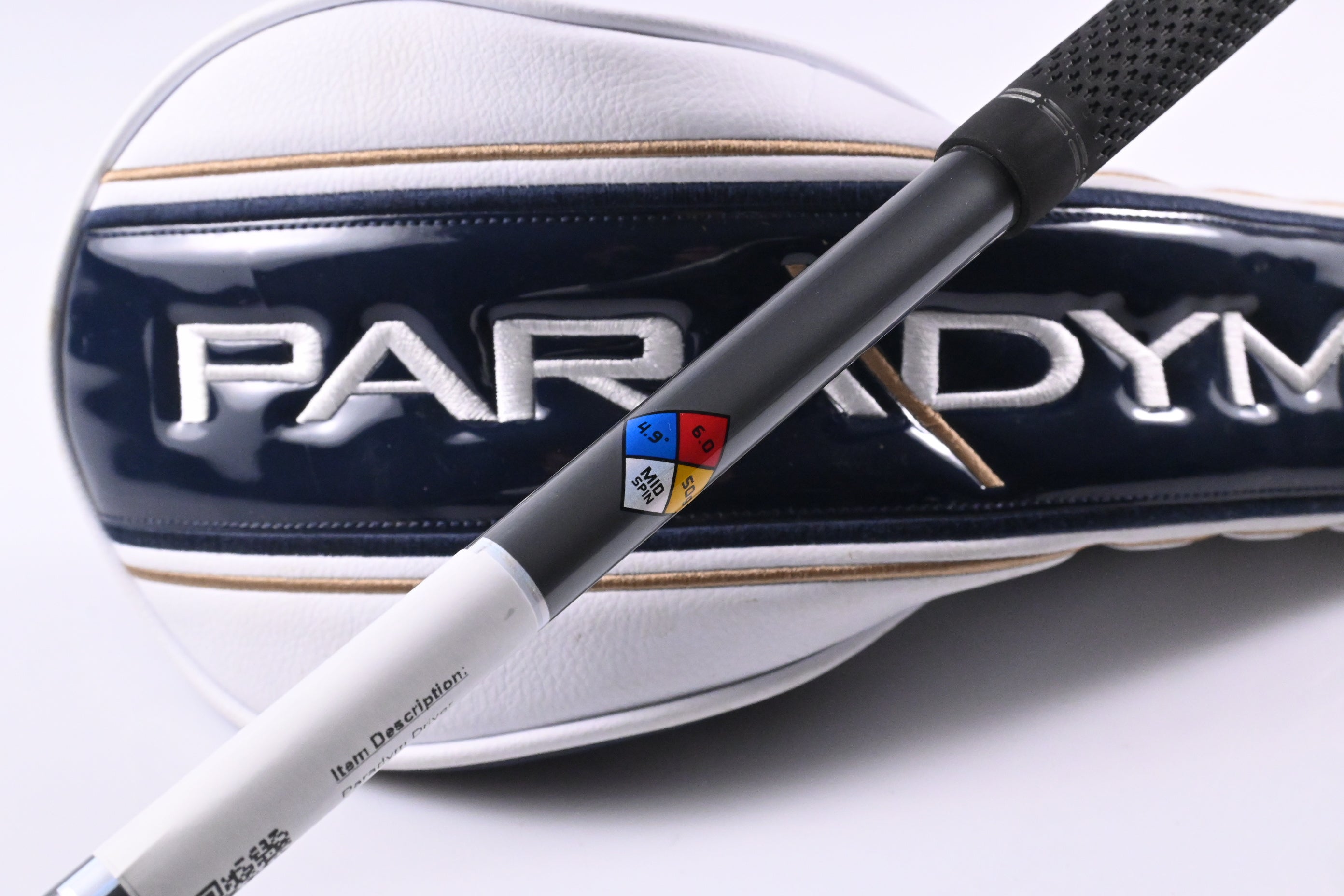 Callaway Paradym Driver / 12 Degree / Stiff Flex HZRDUS Silver 50 Shaft