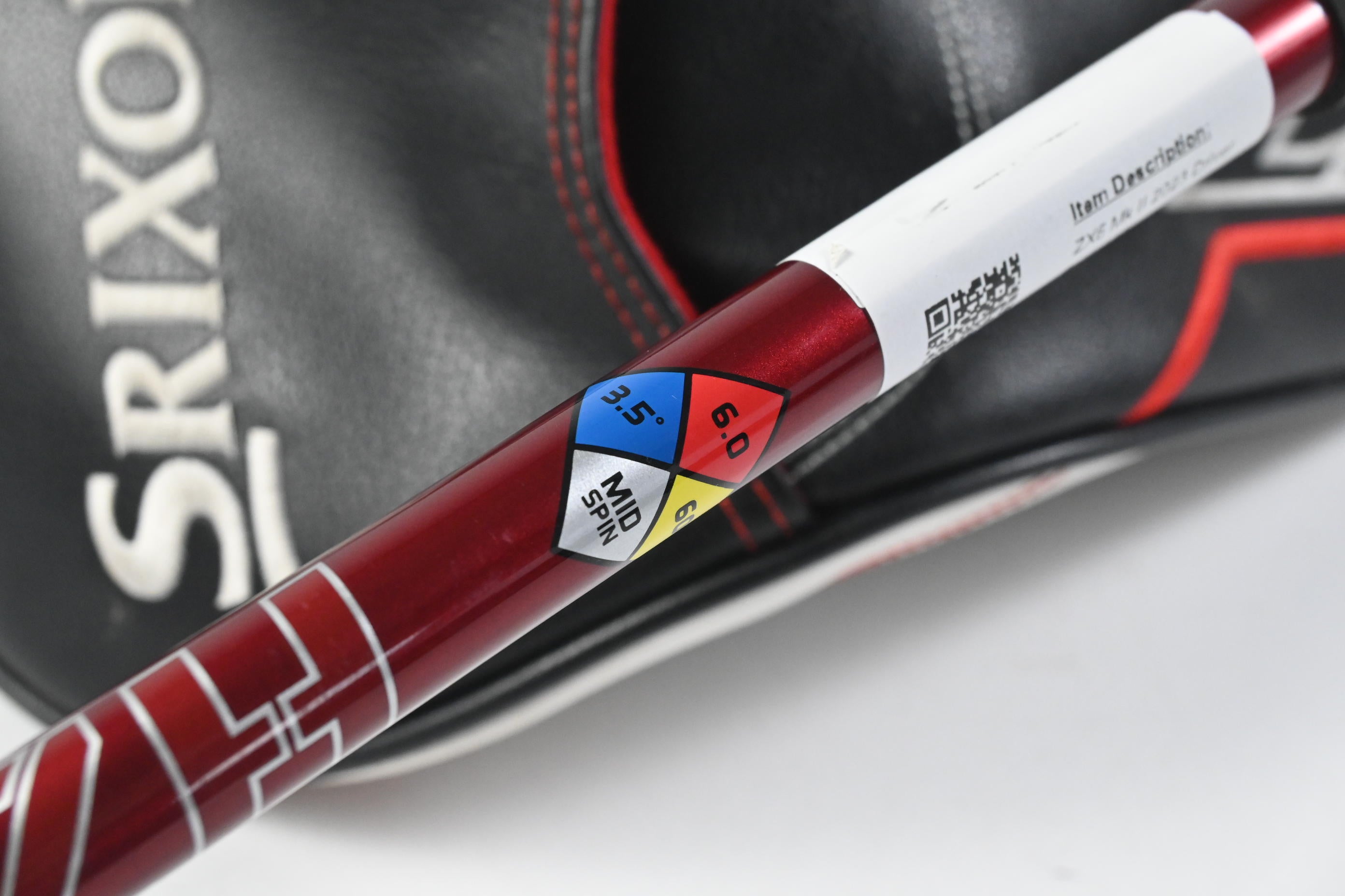 Srixon ZX5 Mk II Driver 2023 / 10.5 Degree / Stiff Flex HZRDUS Smoke Red RDX 60