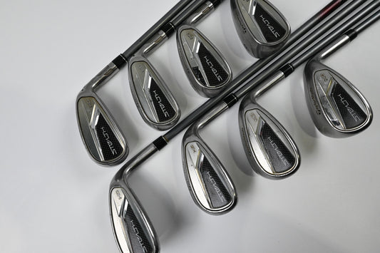 Taylormade Stealth HD Irons / 6-PW+GW+SW+LW / Regular Flex Speeder NX 50 Shafts