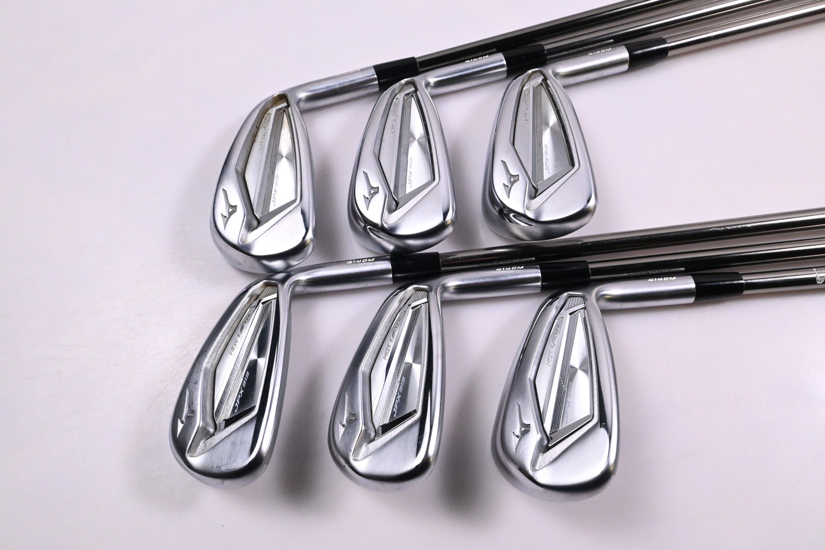 Mizuno JPX 919 Hot Metal Irons / 5-PW / Senior Flex UST Recoil ESX 460 Shafts