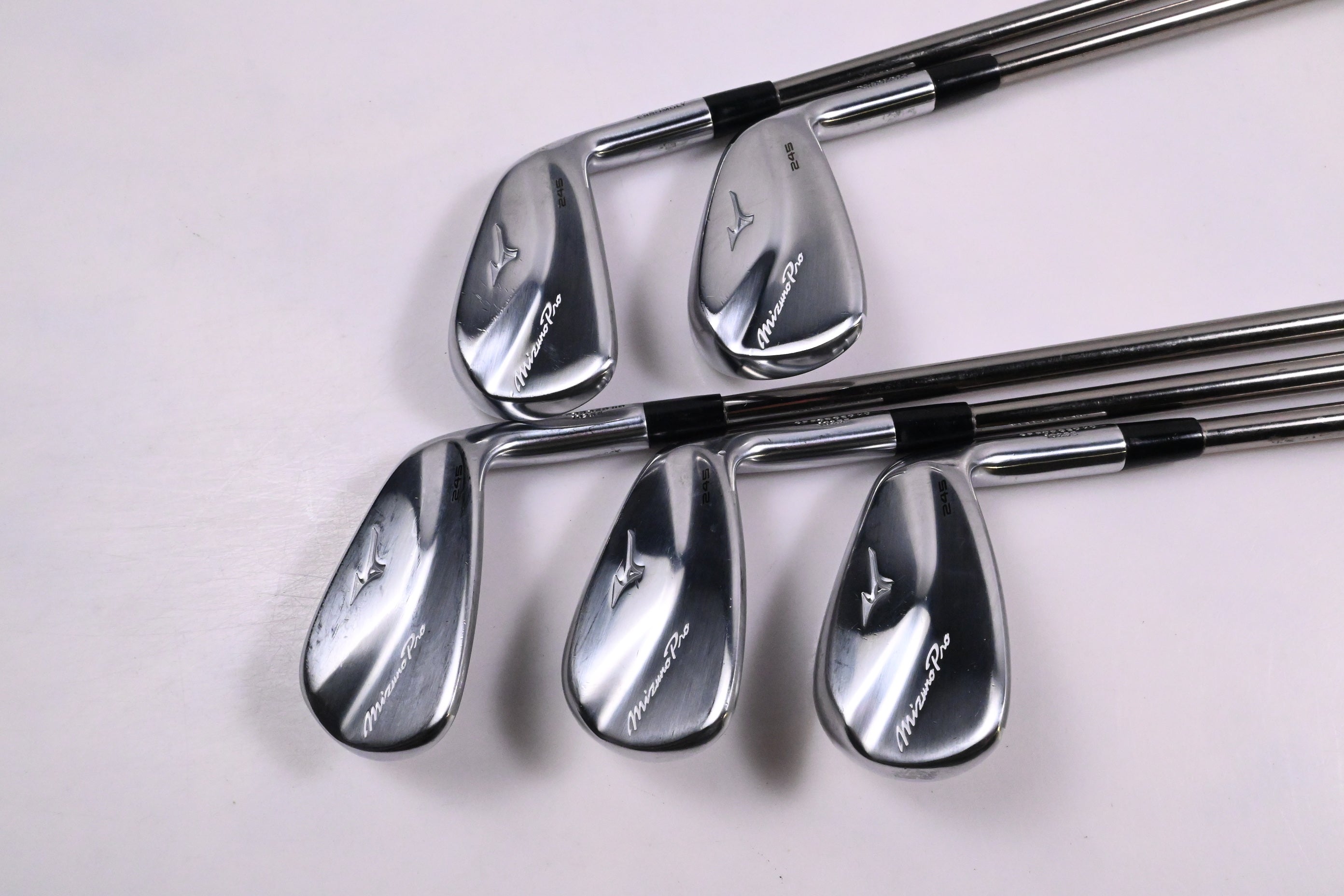 Mizuno Pro 245 Irons / 7-PW+GW / Senior Flex UST Recoil ESX 460 Shafts