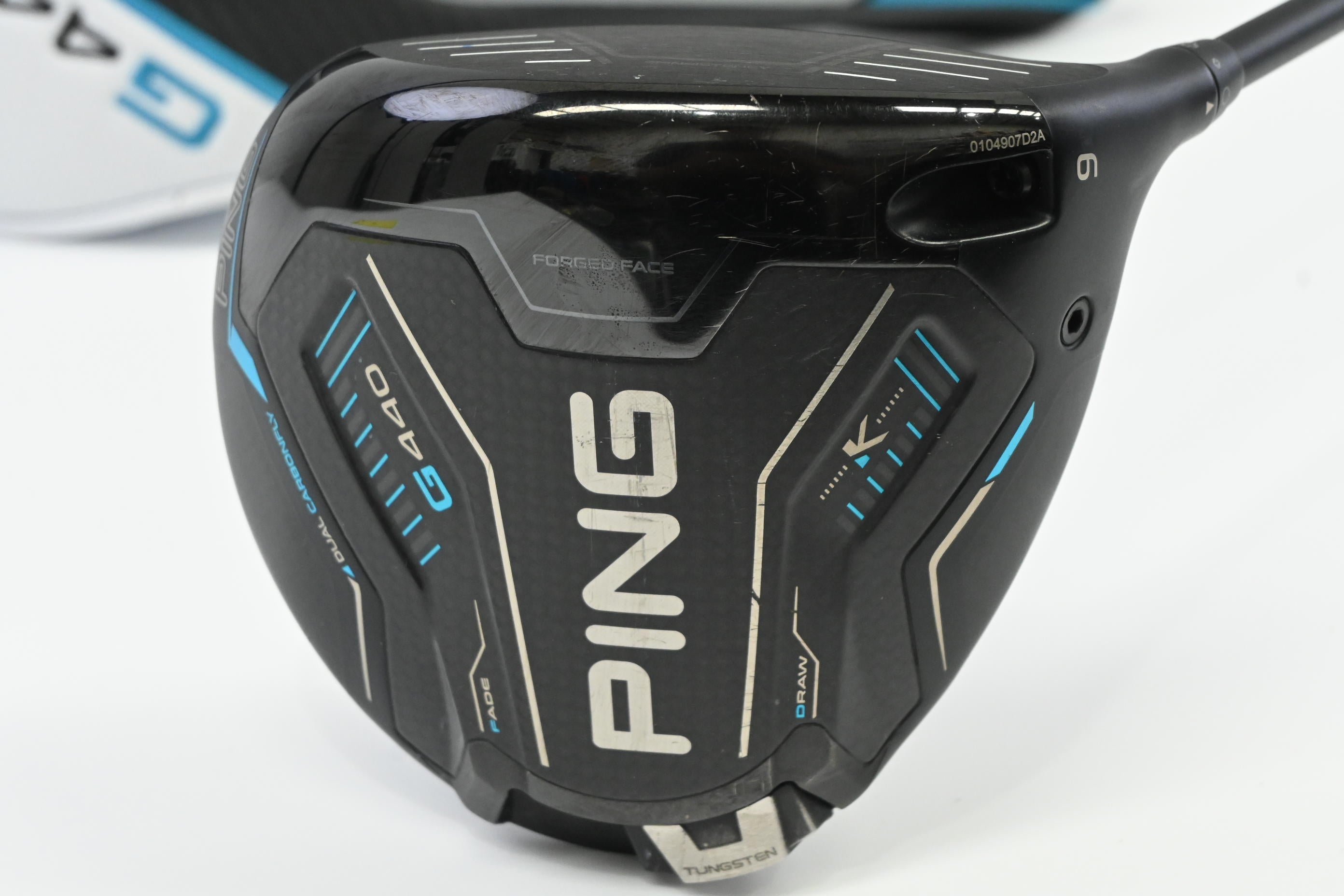 Ping G440 K Driver / 9 Degree / Stiff Flex Ping Alta CB Blue 50 Shaft
