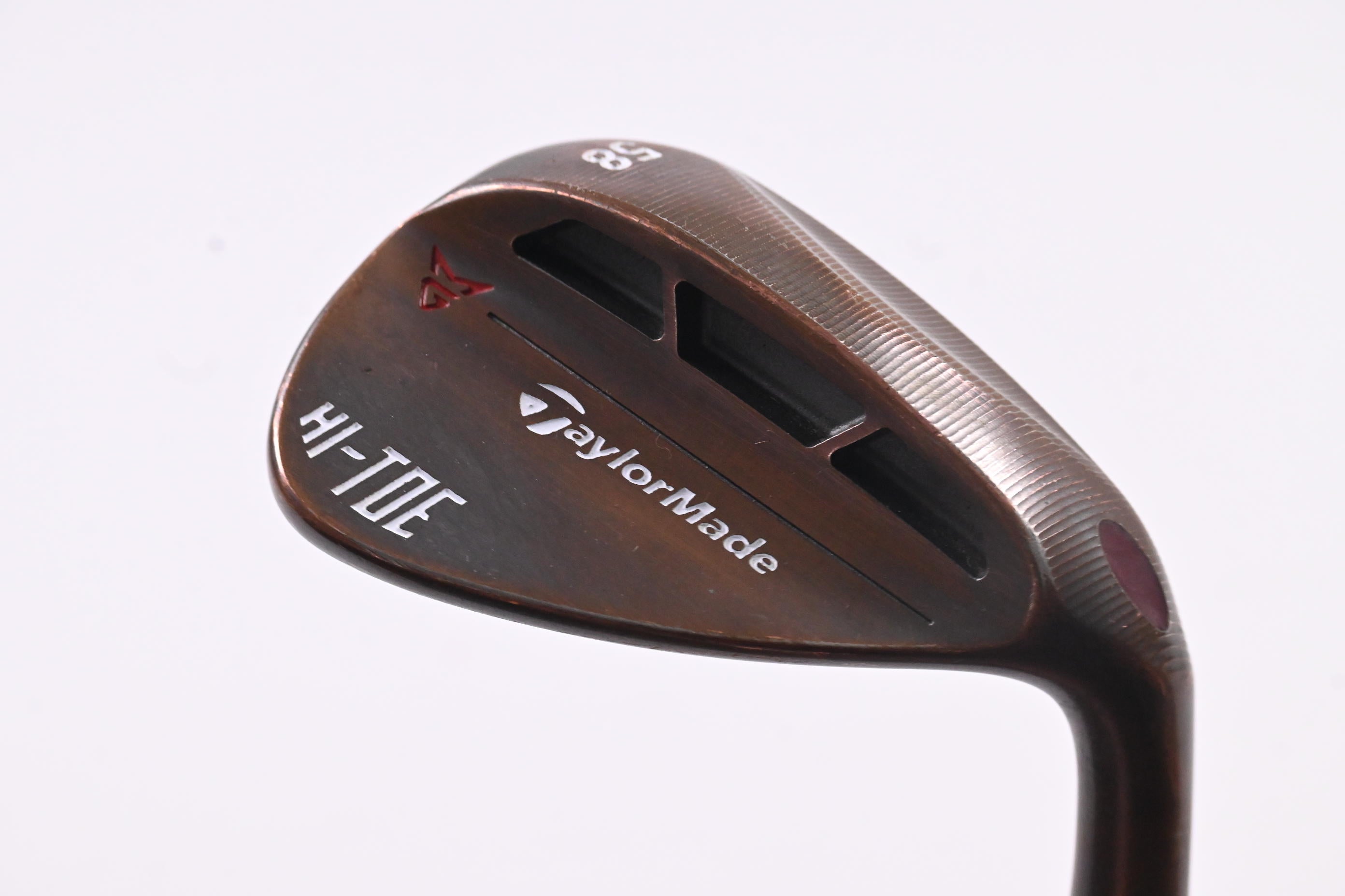Taylormade Hi-Toe Raw Lob Wedge / 58 Degree / Regular Flex KBS Hi-Rev 2.0 115