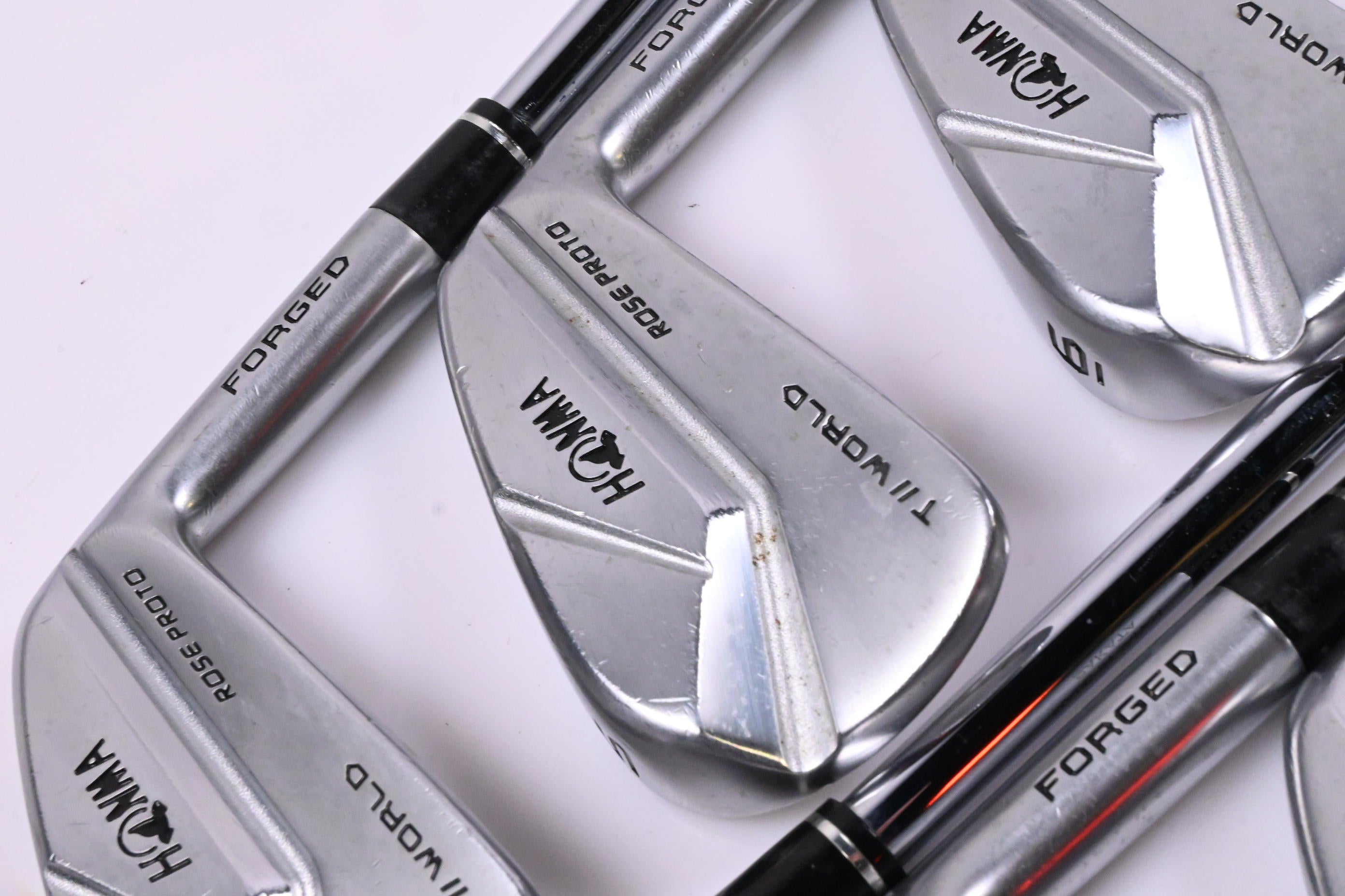 Honma TW747 Rose Proto Irons / 4-PW / Stiff Flex AMT White S200 Shaft