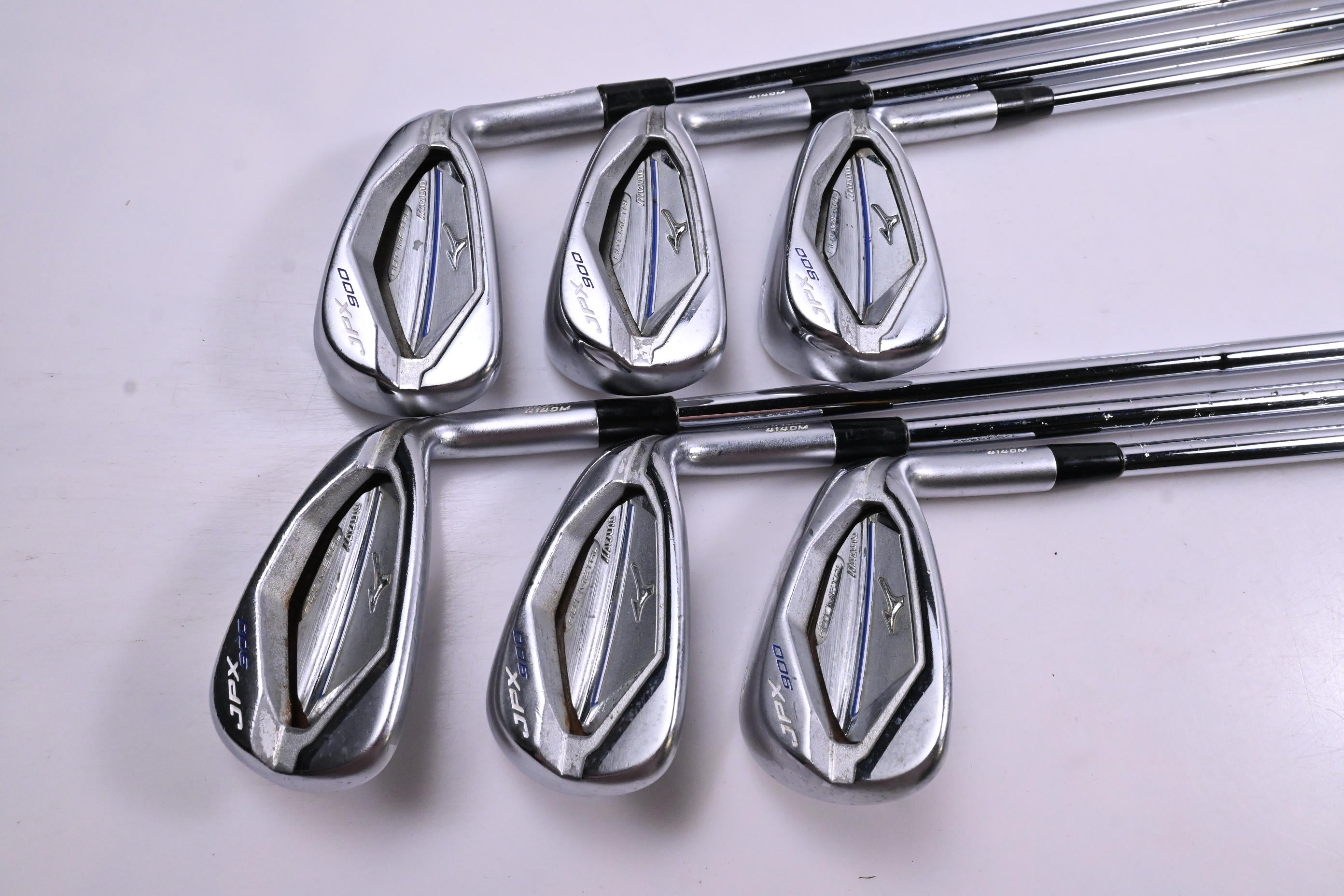 Mizuno JPX 900 Hot Metal Irons / 5-PW / Stiff Flex AMT Tour White S300 Shafts