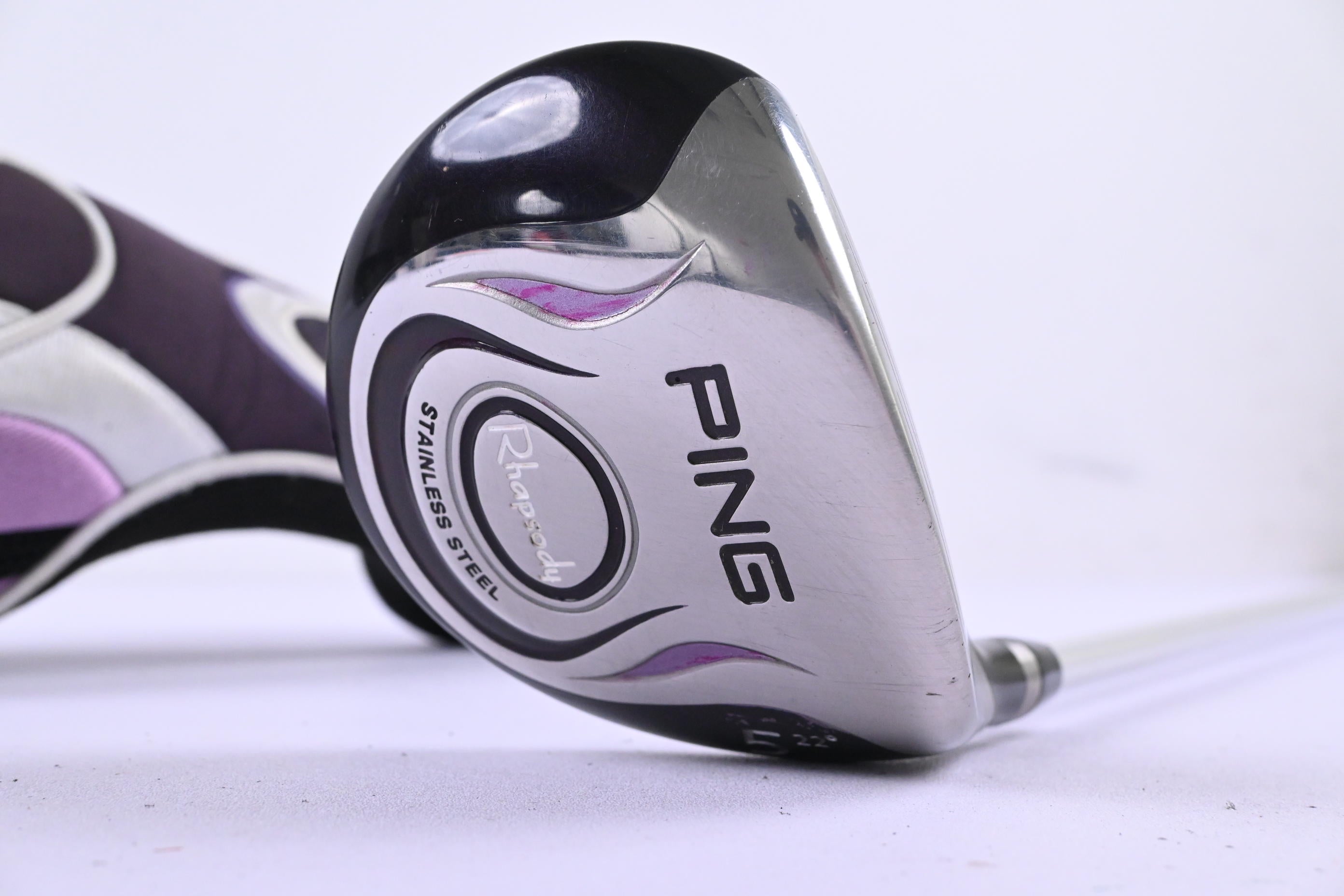 Ladies Ping Rhapsody #5 Wood / 22 Degree / Ladies Flex Ping ULT 129 Shaft
