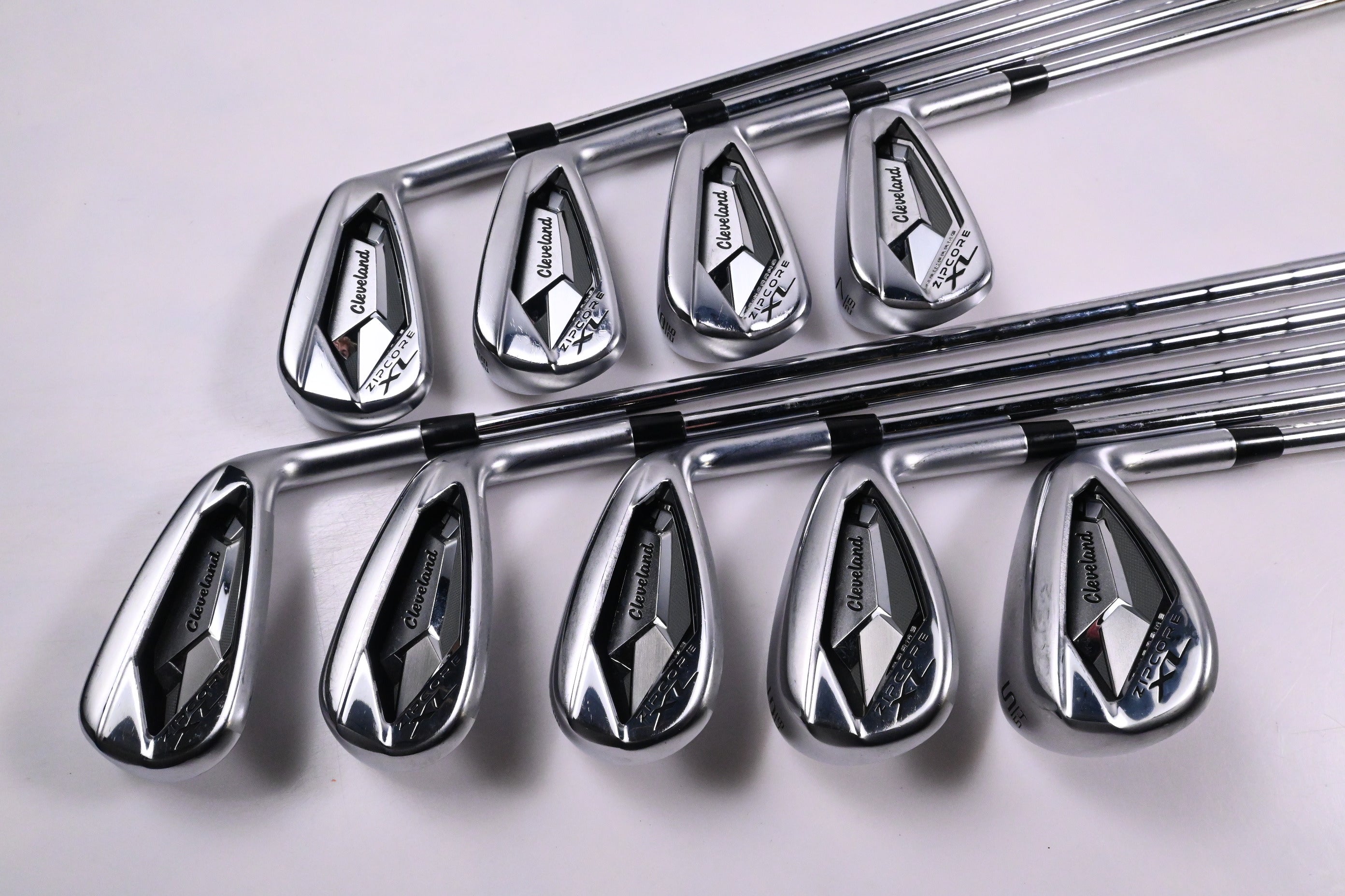 Cleveland Zipcore XL Irons / 4-PW+GW+SW / Regular Flex KBS Tour Lite Shafts