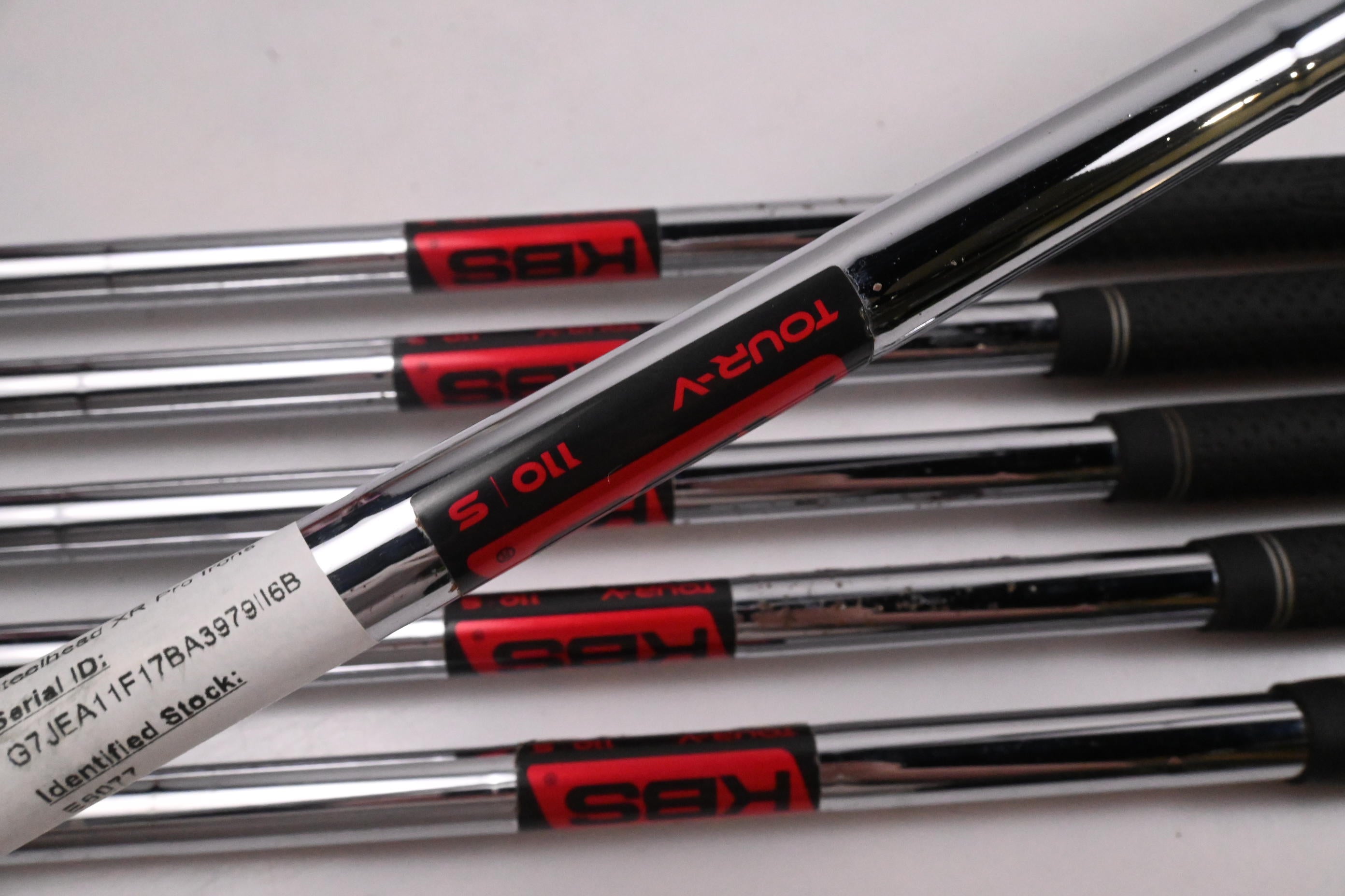 Callaway Steelhead XR Pro Irons / 6-PW+GW / Stiff Flex KBS Tour-V 110 Shafts