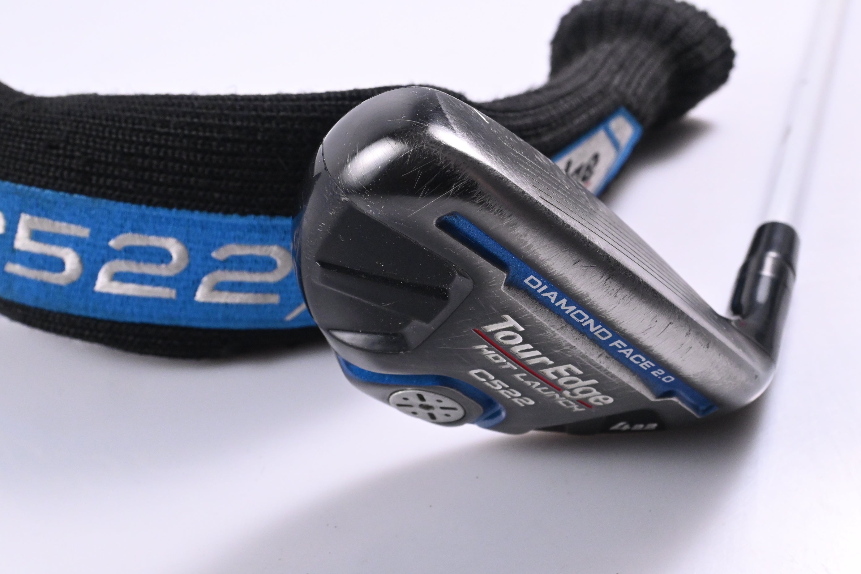 Tour Edge C522 #4 Hybrid / 22 Degree / Stiff Flex Fubuki HL 60 Shaft
