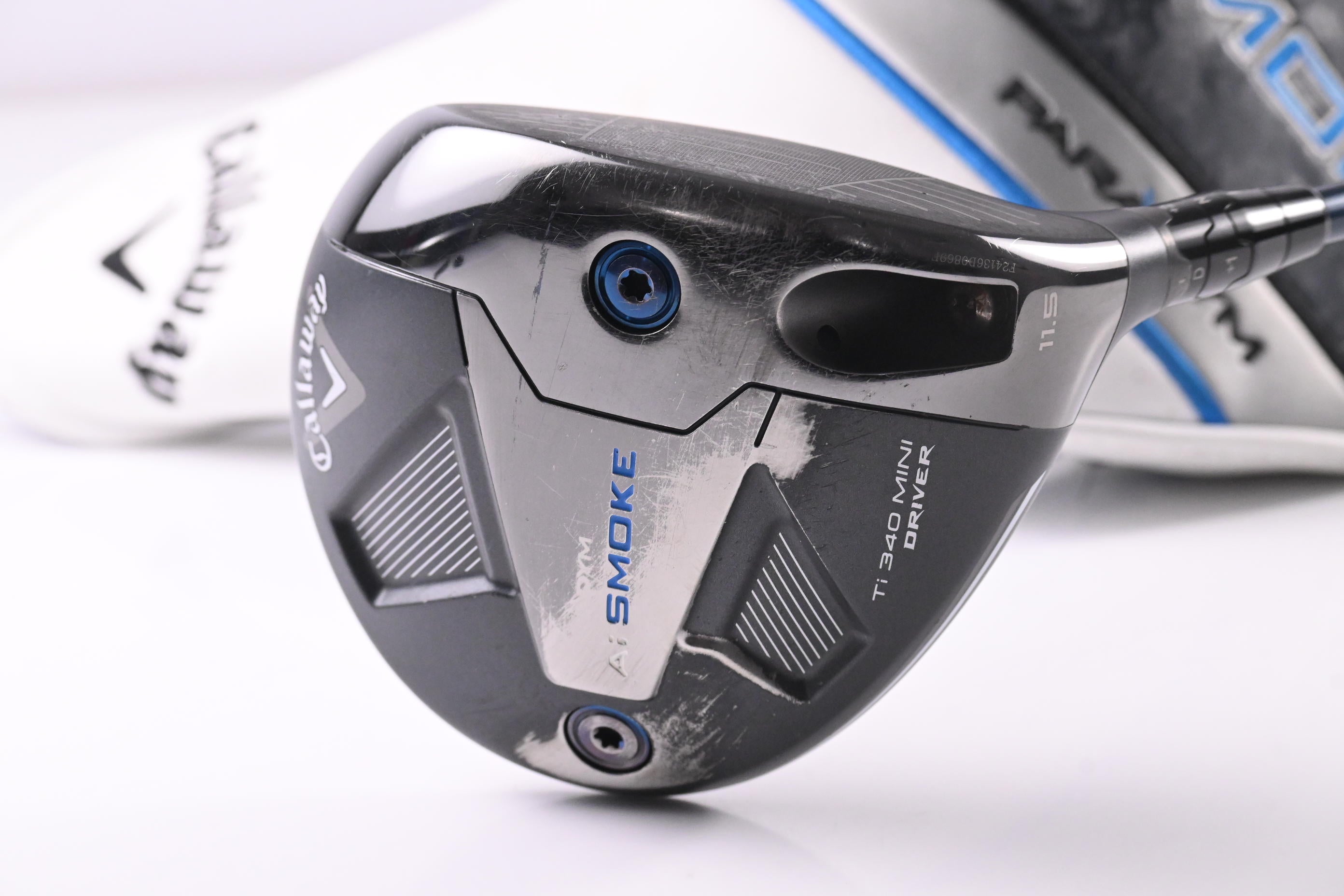 Callaway Paradym Ai Smoke Ti 340 Mini Driver / 11.5 Degree / Stiff Flex Denali Charcoal