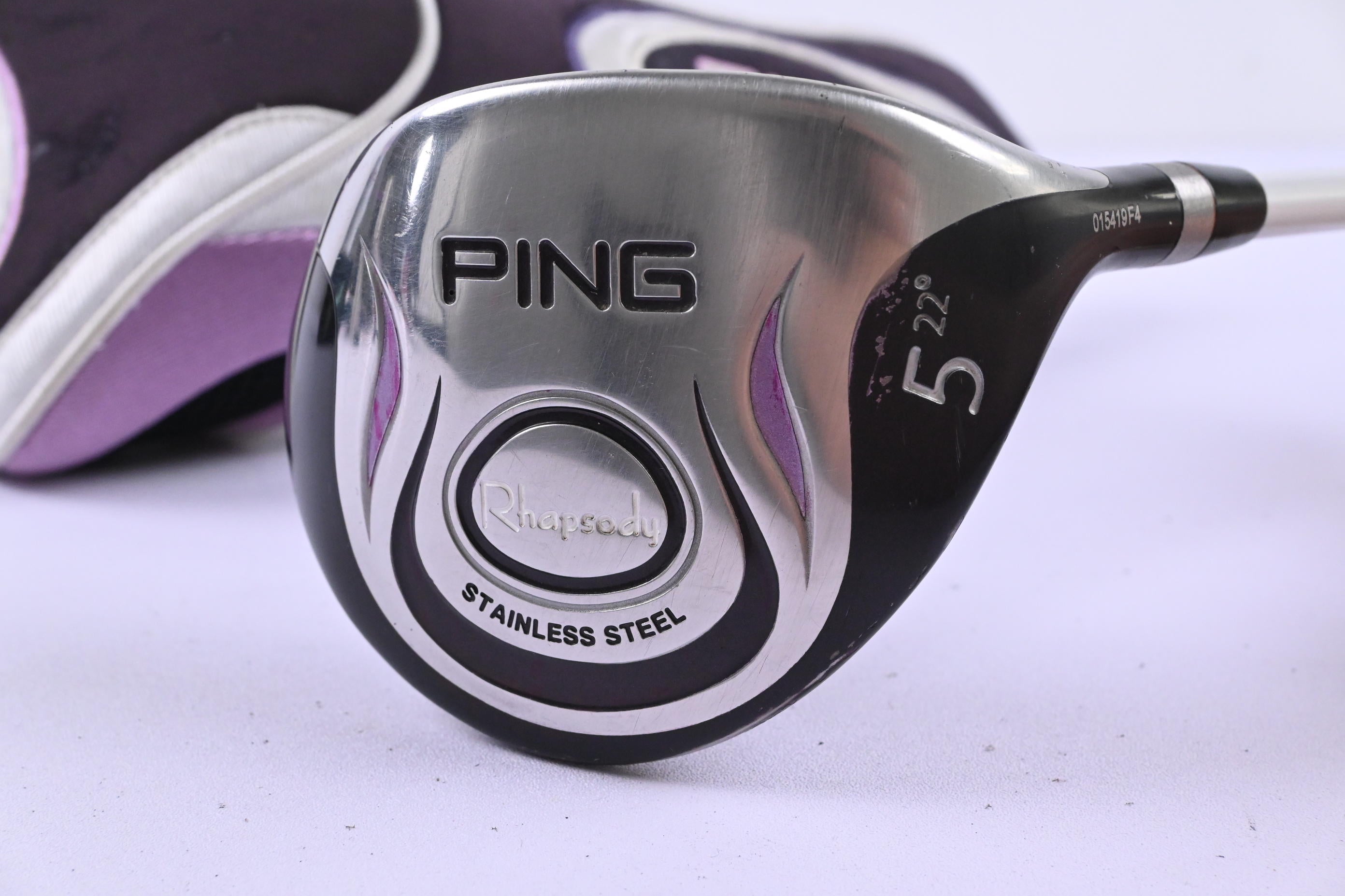 Ladies Ping Rhapsody #5 Wood / 22 Degree / Ladies Flex Ping ULT 129 Shaft