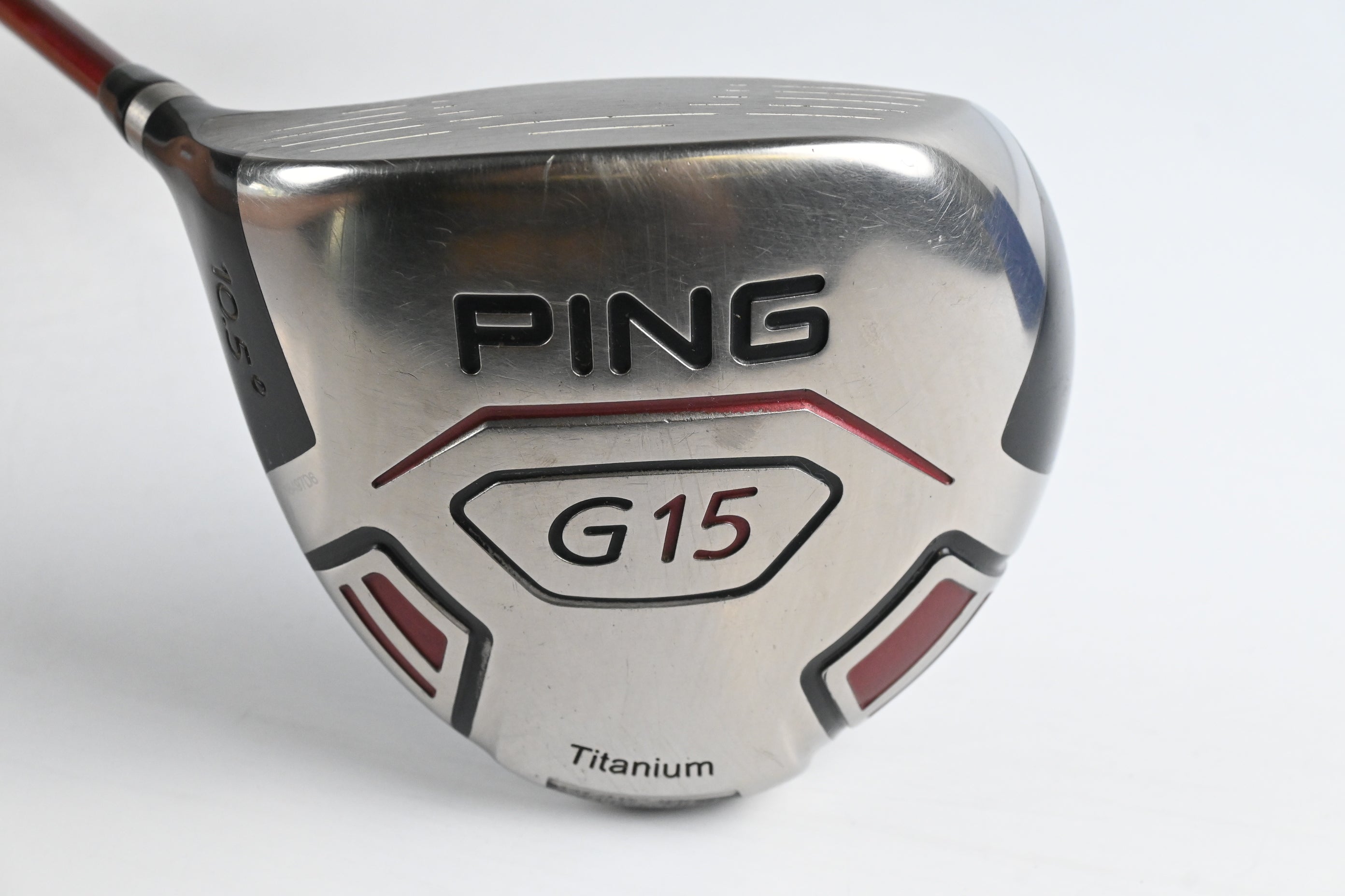 Left Hand Ping G15 Driver / 10.5 Degree / Regular Flex Ping TFC 149 D Shaft