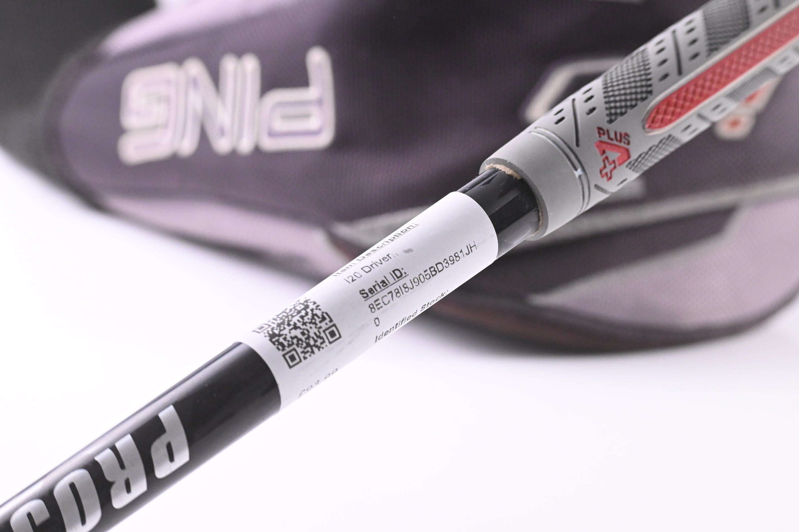 Ping i20 Driver / 10.5 Degree / Stiff Flex Project X Black Shaft