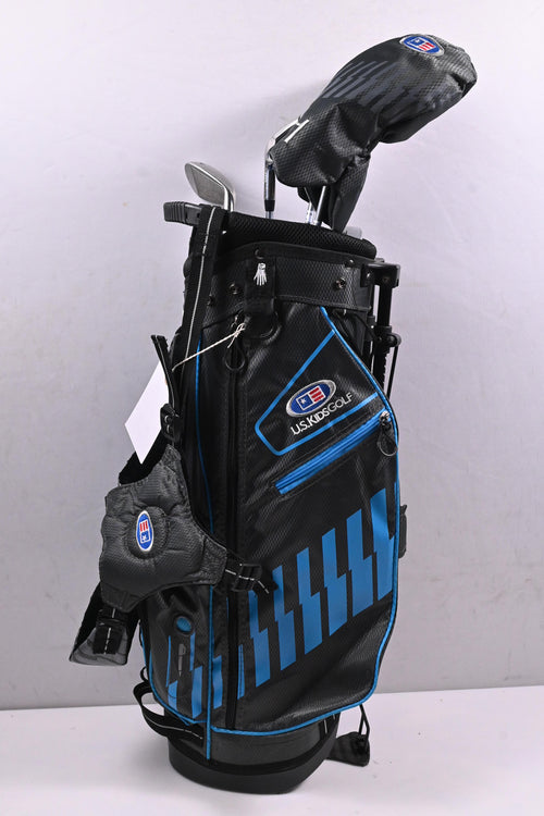Left Hand US Kids WT-20s UltraLight Package Set / Woods, Irons, Putter, Bag