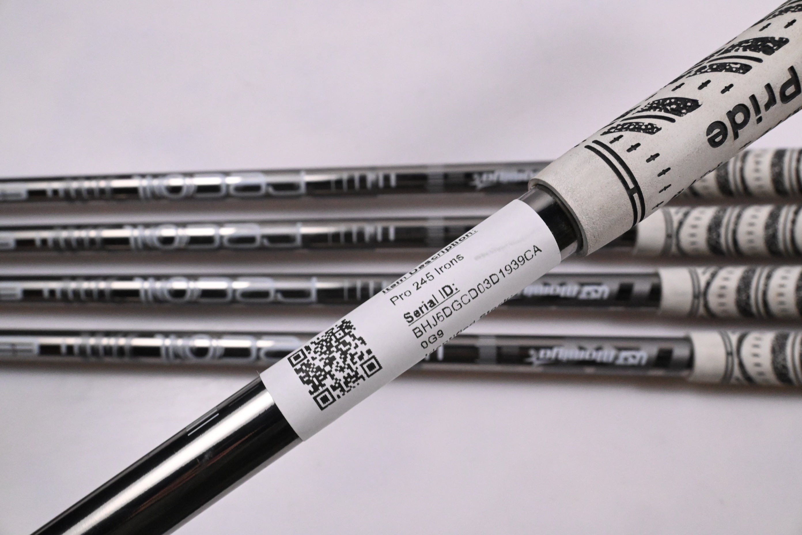 Mizuno Pro 245 Irons / 7-PW+GW / Senior Flex UST Recoil ESX 460 Shafts