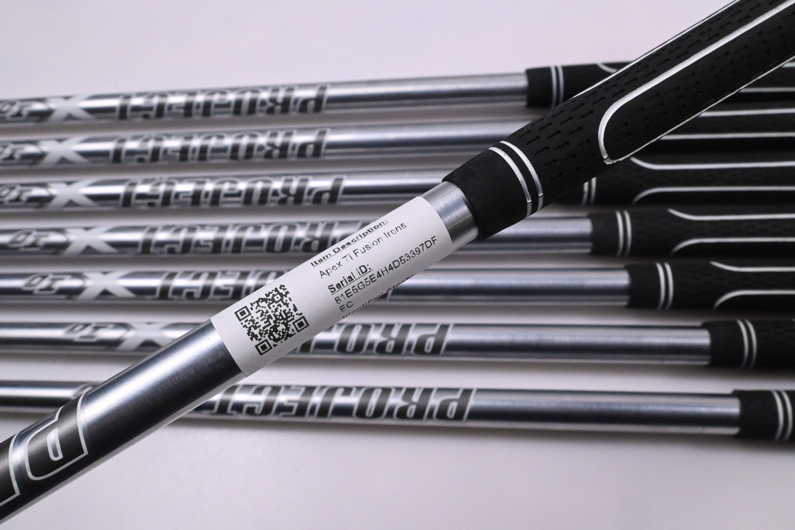 Callaway Apex Ti Fusion Irons / 4-PW+GW / X-Flex Project X IO 115 Shafts