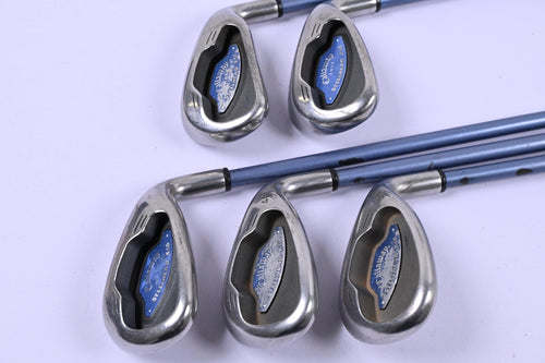 Ladies Callaway X-16 Irons / 7-PW+SW / Ladies Flex System UL 45 Shafts