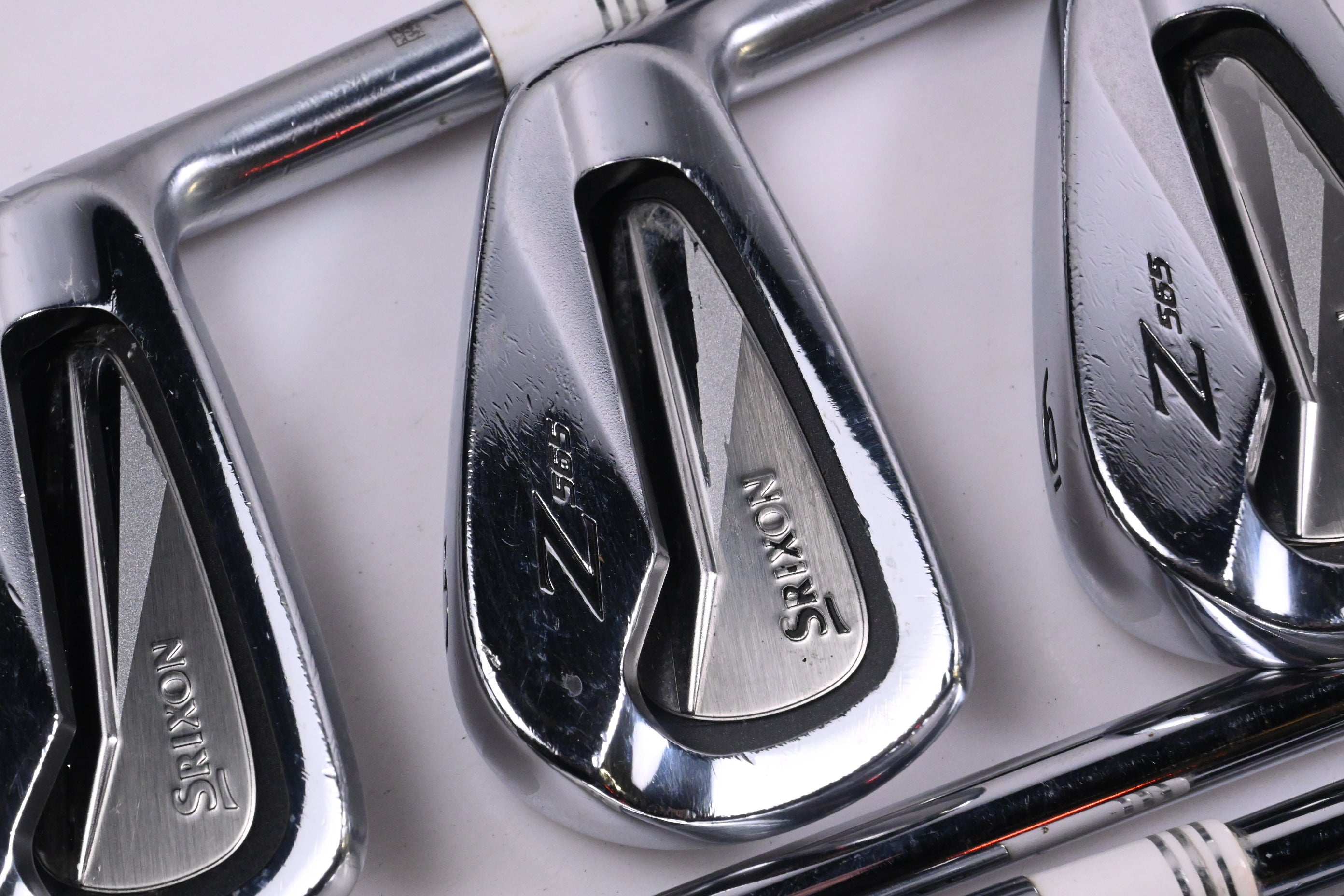 Srixon Z-565 Irons / 4-PW / Stiff Flex KBS Tour 90 Shafts