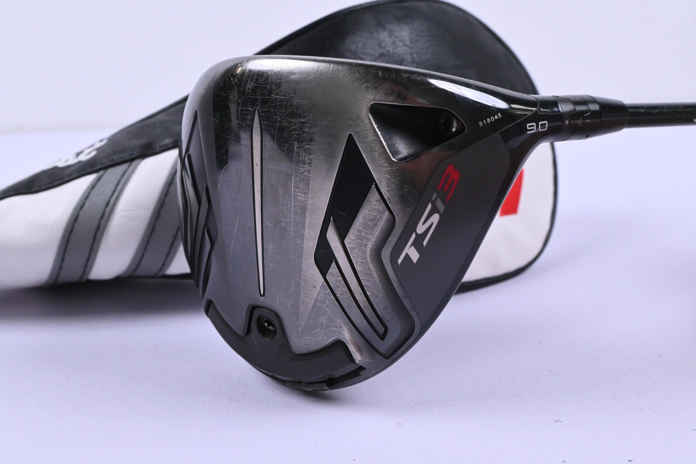Titleist TSi3 Driver / 9 Degree / Stiff Flex Tesnei AV Raw White 65 Shaft