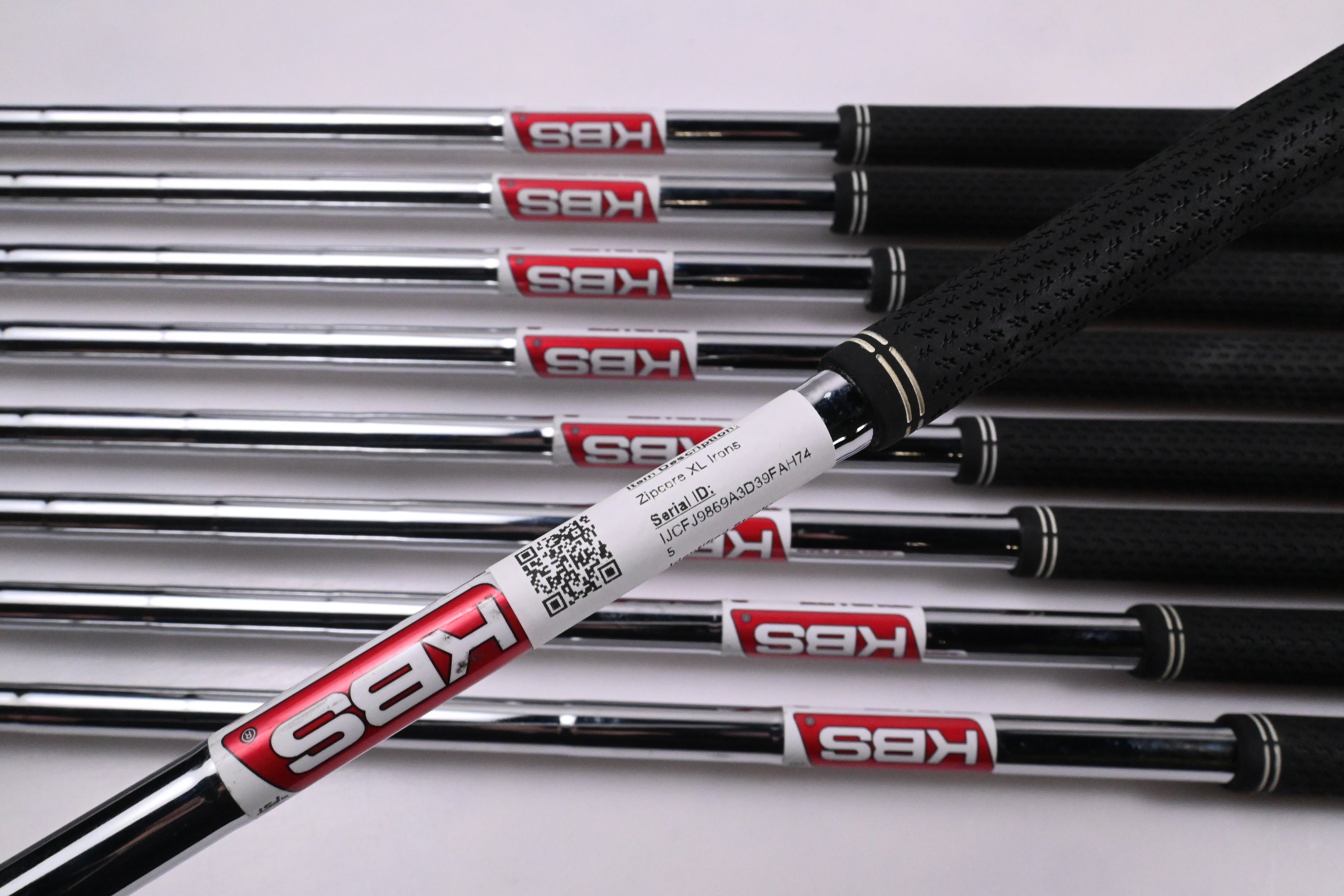 Cleveland Zipcore XL Irons / 4-PW+GW+SW / Regular Flex KBS Tour Lite Shafts