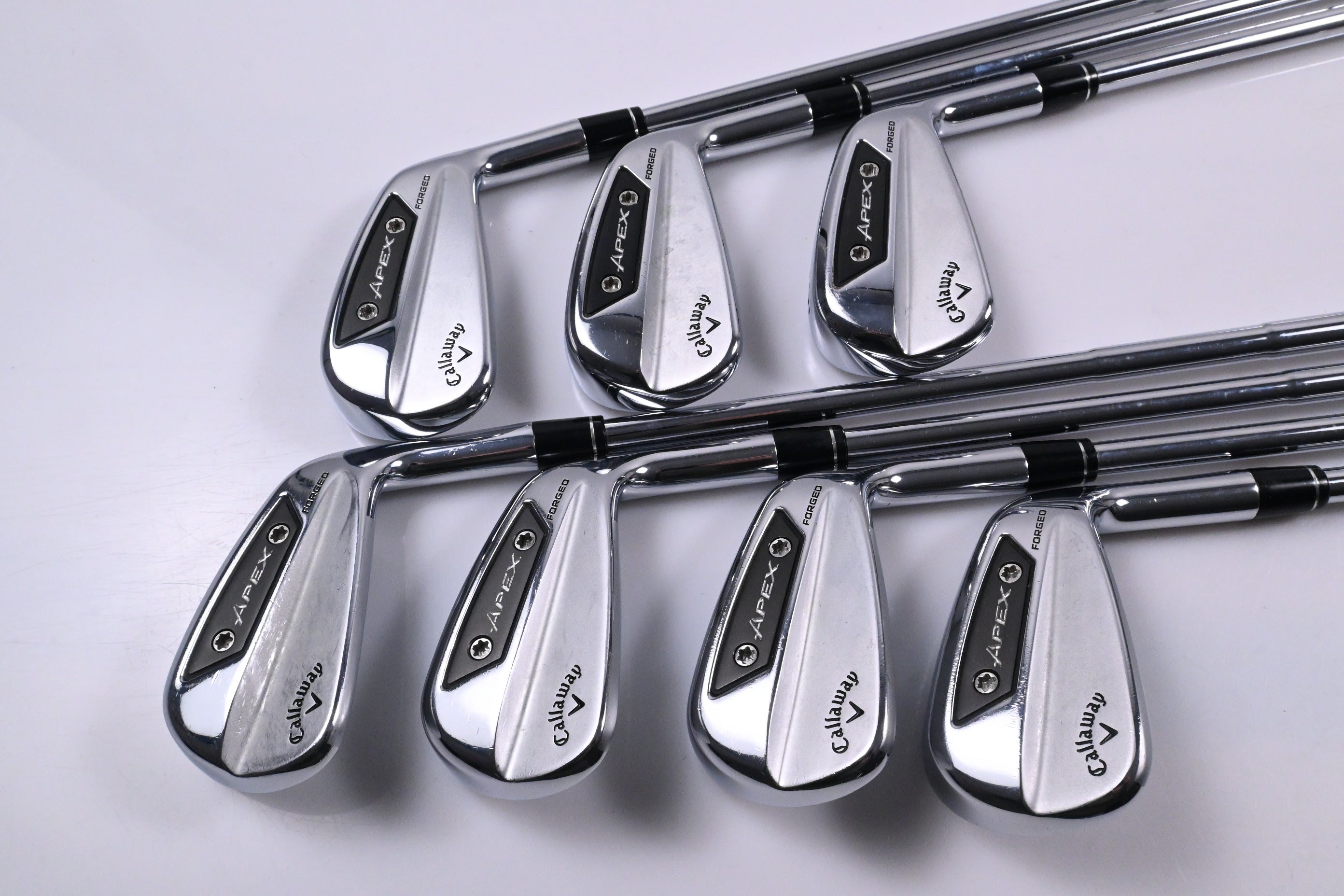 Callaway Apex Ai150 Irons / 4-PW / Stiff Flex Dynamic Gold Mid 115 S300 Shafts