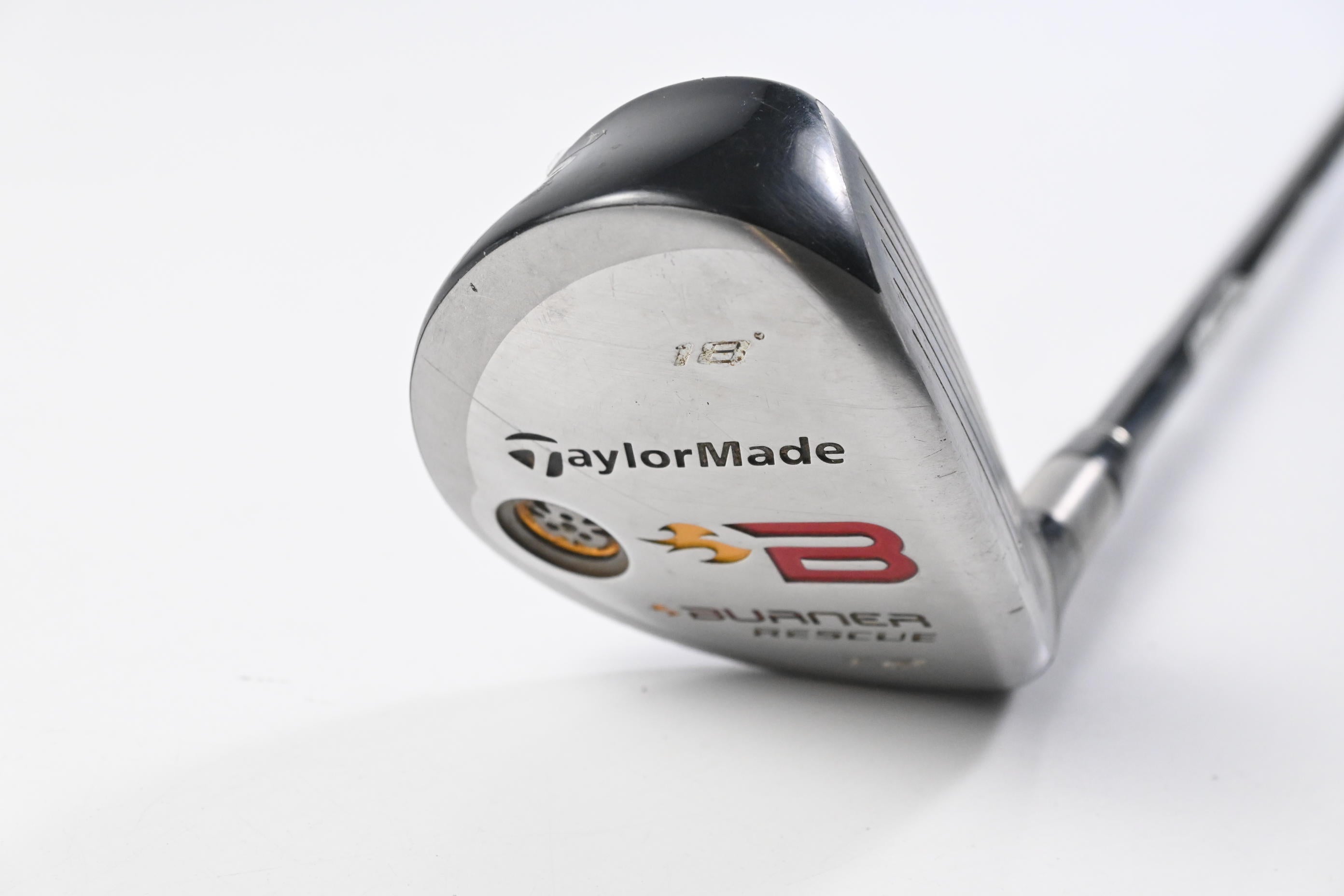 Taylormade Burner 2008 #2 Hybrid / 18 Degree / Regular Flex REAX 85 Shaft